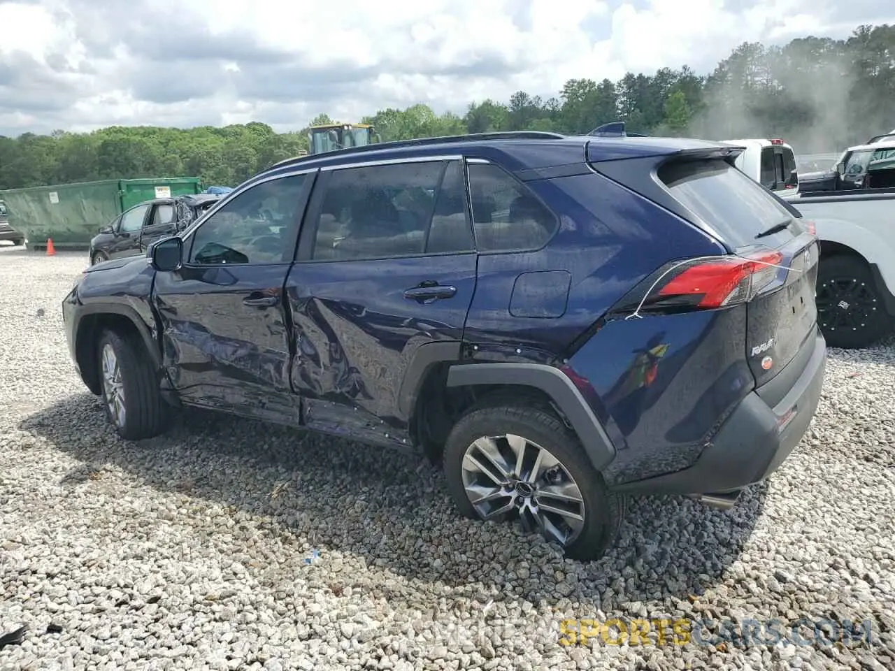 2 fotografías del automóvil dañado 2T3C1RFV8PW261836 TOYOTA RAV4 2023