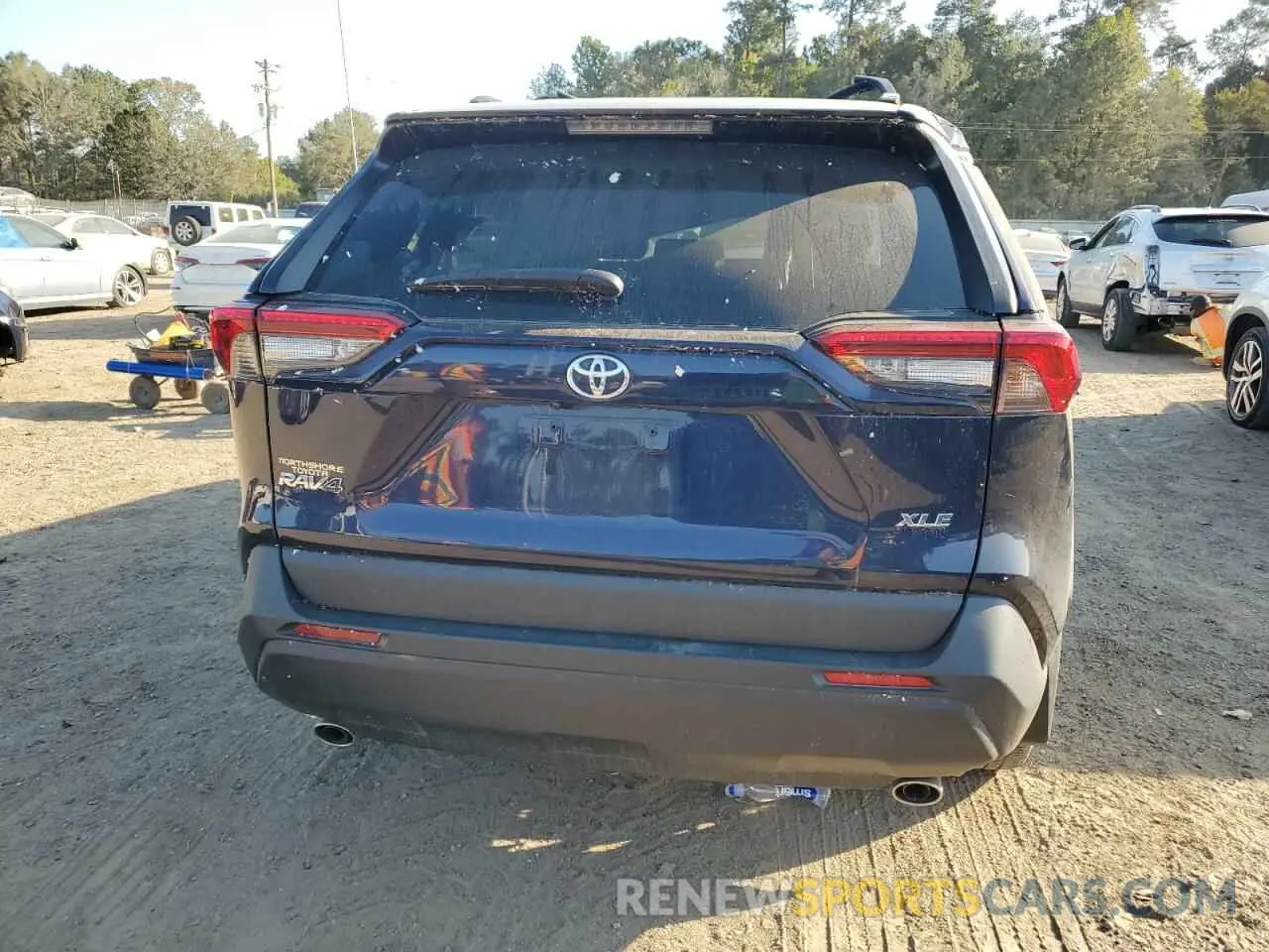 6 fotografías del automóvil dañado 2T3C1RFV8PW268706 TOYOTA RAV4 2023