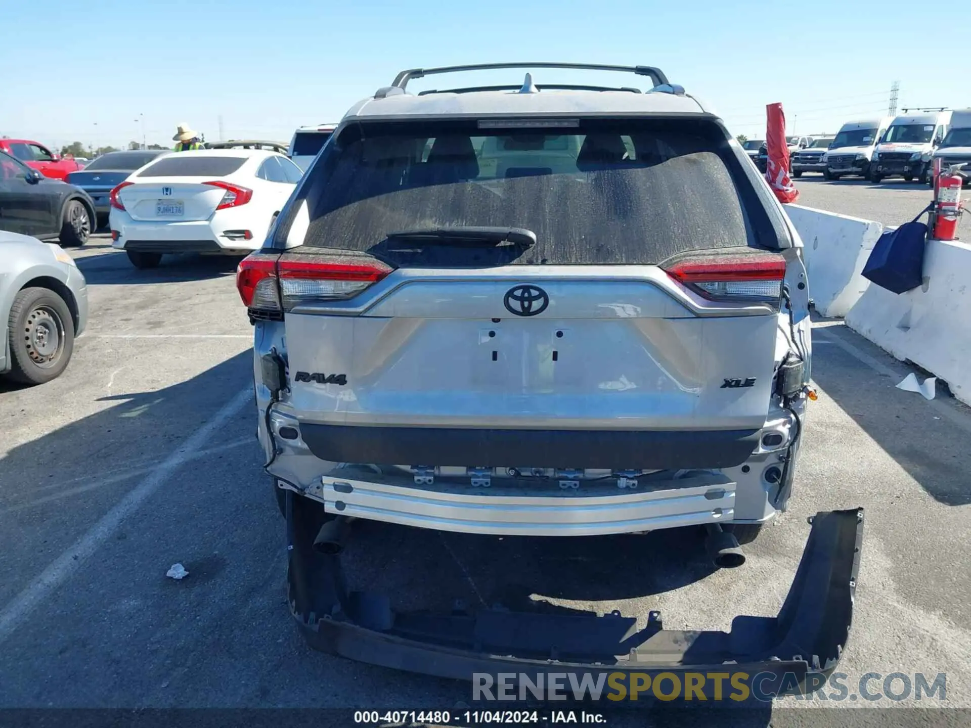 17 fotografías del automóvil dañado 2T3C1RFV8PW281147 TOYOTA RAV4 2023