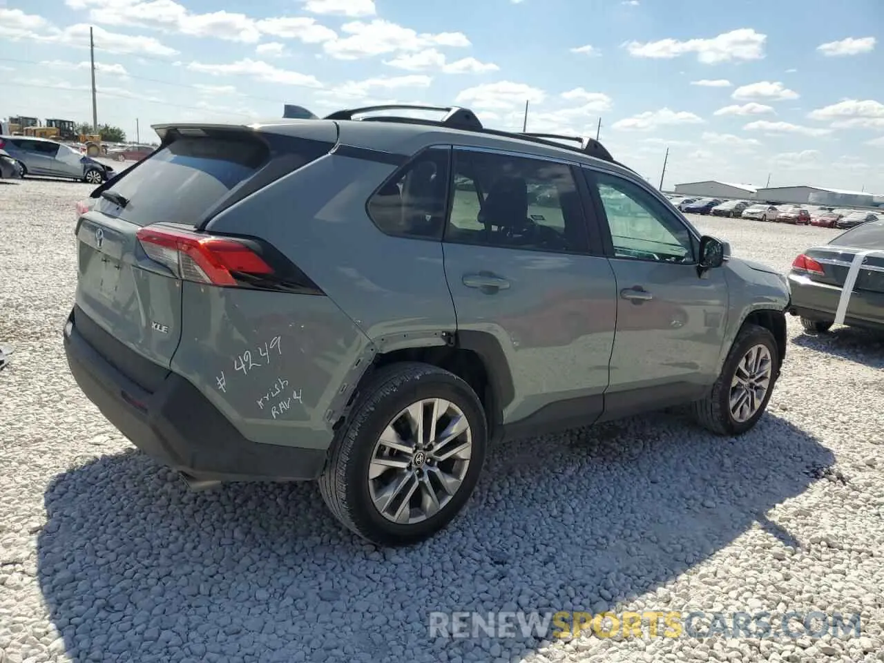 3 fotografías del automóvil dañado 2T3C1RFV8PW294769 TOYOTA RAV4 2023