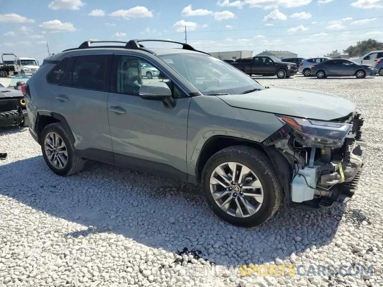 4 fotografías del automóvil dañado 2T3C1RFV8PW294769 TOYOTA RAV4 2023