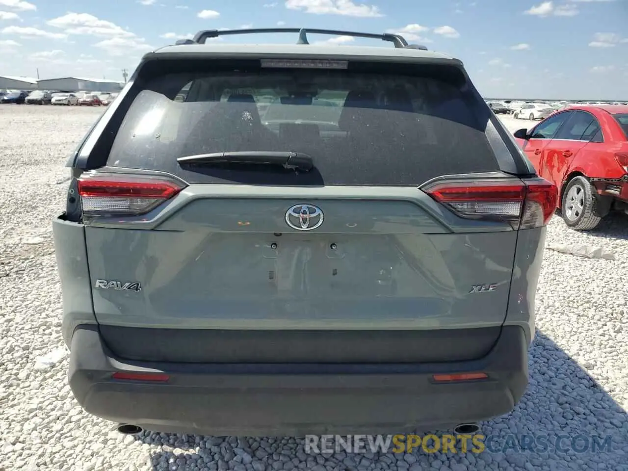 6 fotografías del automóvil dañado 2T3C1RFV8PW294769 TOYOTA RAV4 2023