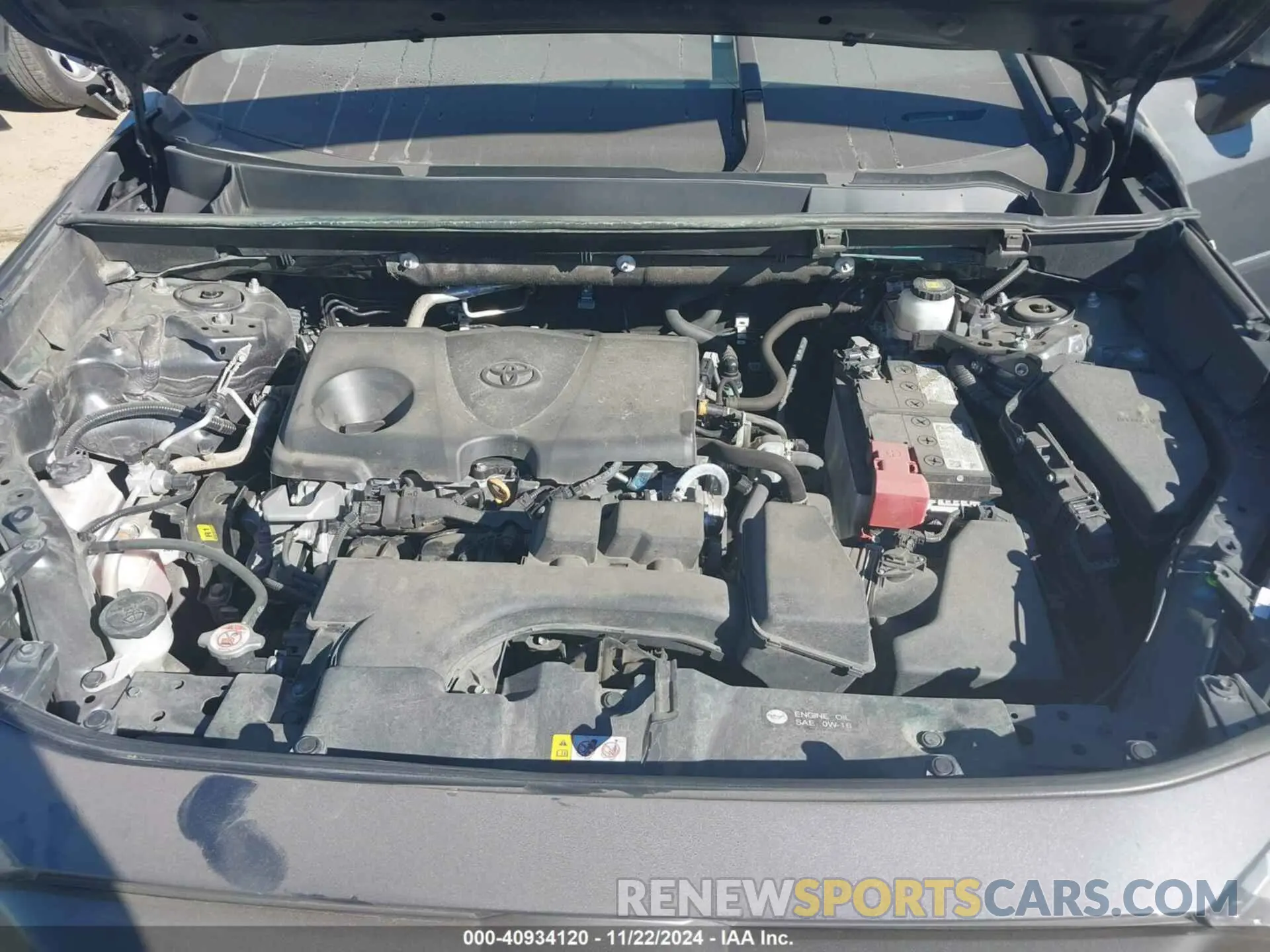 10 fotografías del automóvil dañado 2T3C1RFV9PC250801 TOYOTA RAV4 2023