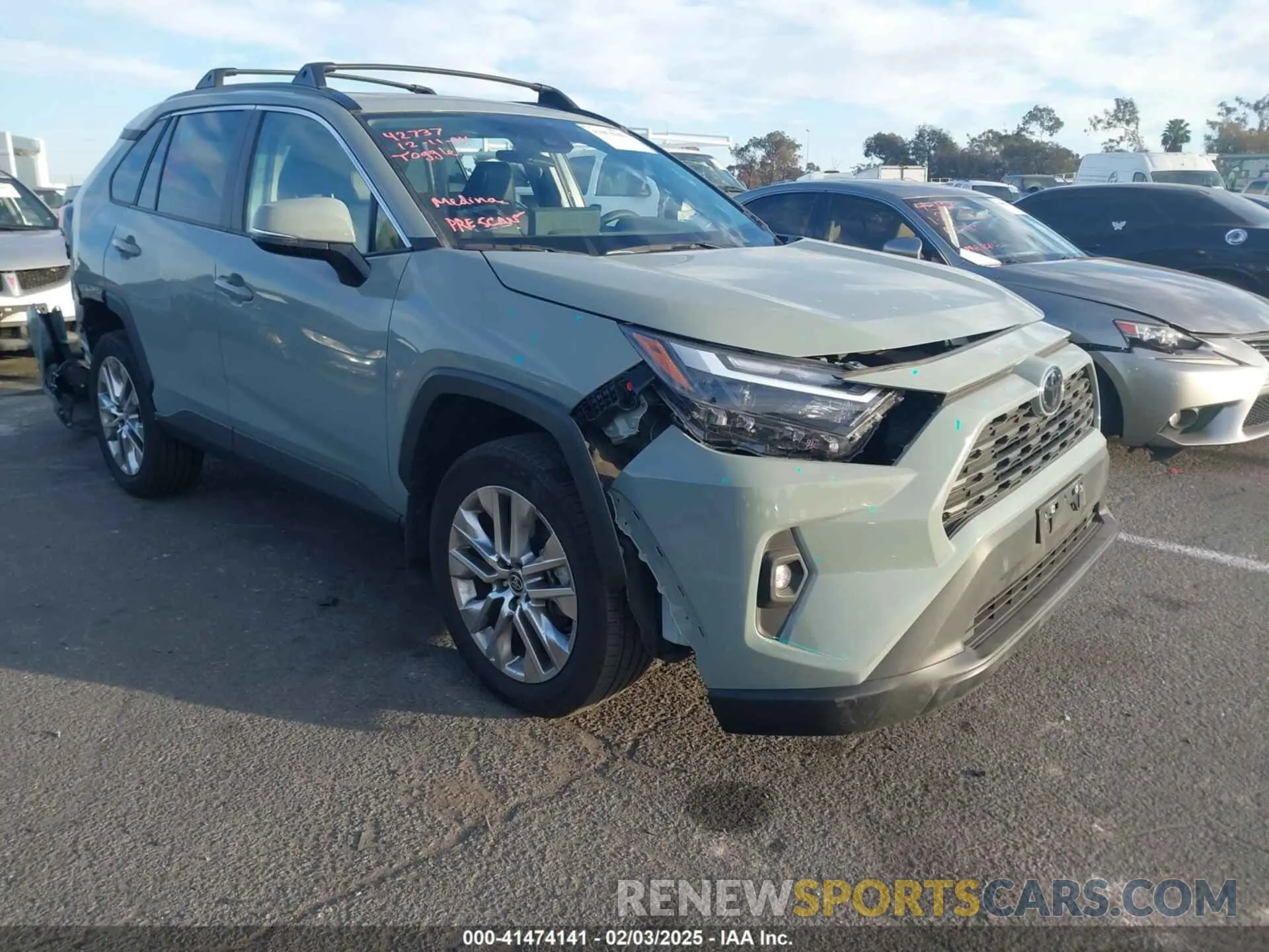 1 fotografías del automóvil dañado 2T3C1RFV9PW297986 TOYOTA RAV4 2023