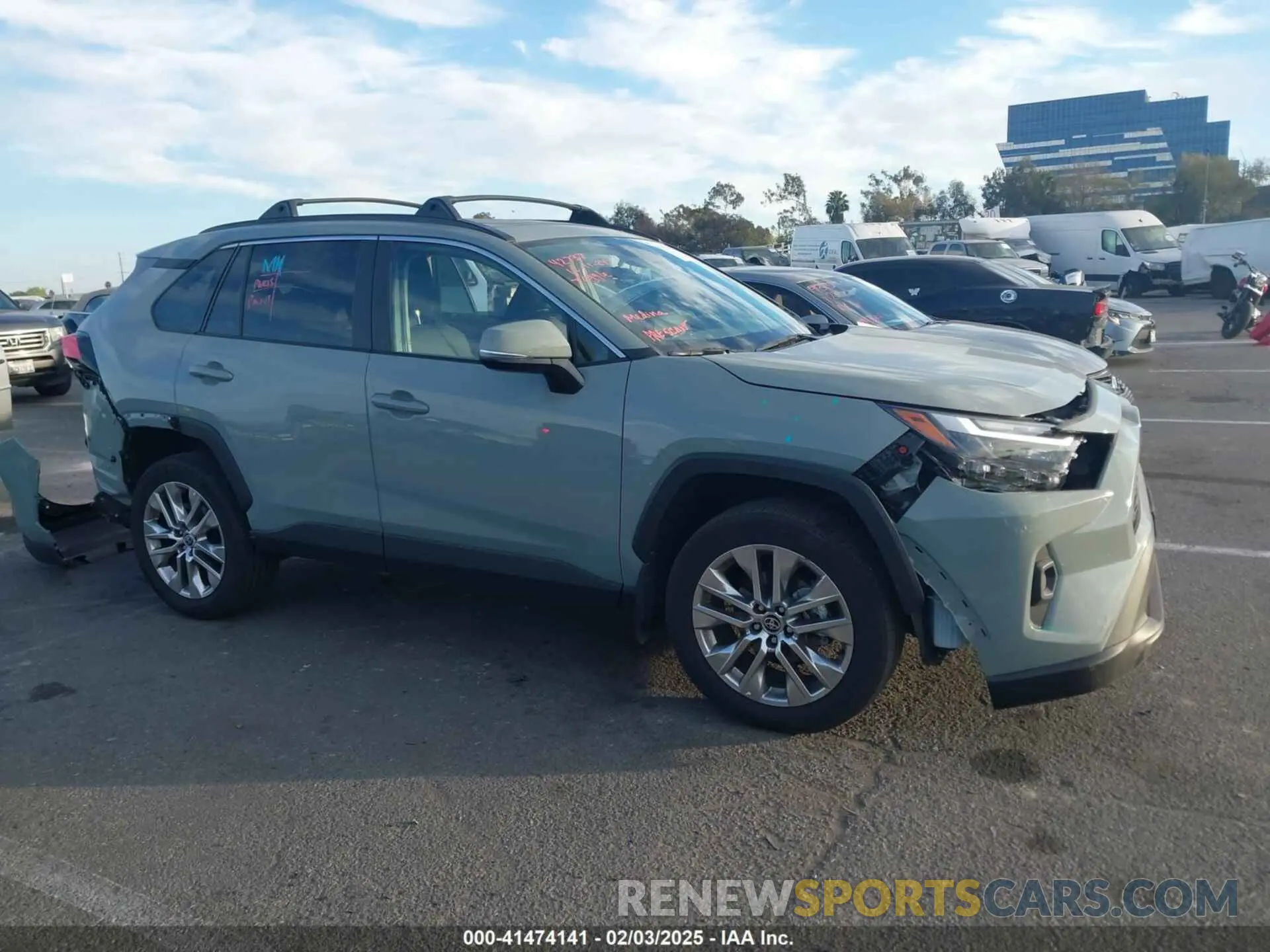 14 fotografías del automóvil dañado 2T3C1RFV9PW297986 TOYOTA RAV4 2023