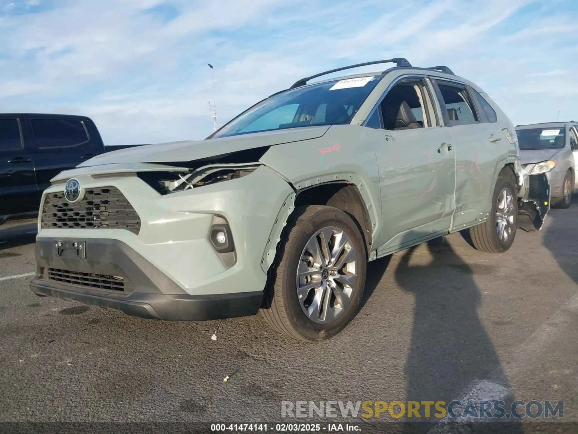 2 fotografías del automóvil dañado 2T3C1RFV9PW297986 TOYOTA RAV4 2023