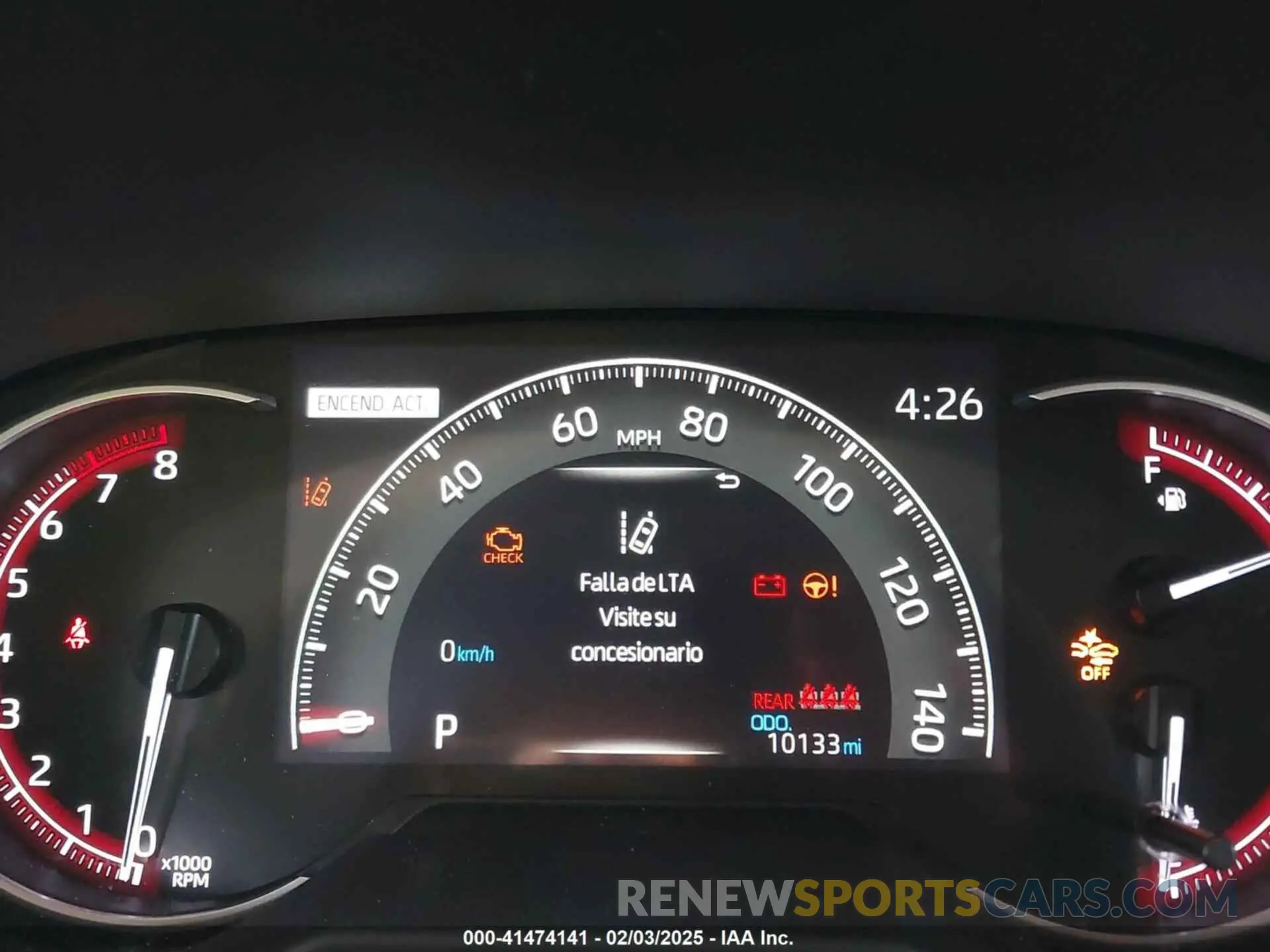 7 fotografías del automóvil dañado 2T3C1RFV9PW297986 TOYOTA RAV4 2023