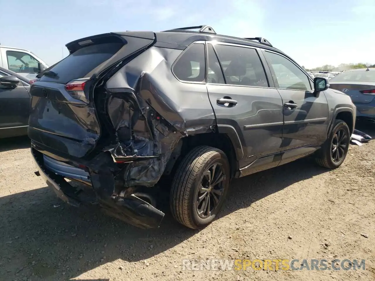 3 fotografías del automóvil dañado 2T3E6RFV3PW039800 TOYOTA RAV4 2023
