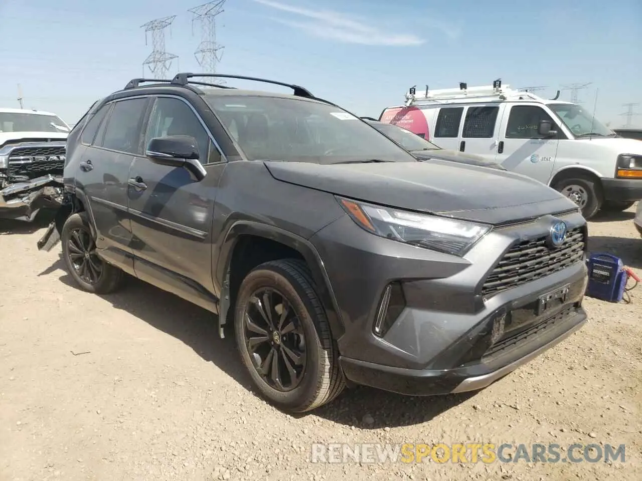 4 fotografías del automóvil dañado 2T3E6RFV3PW039800 TOYOTA RAV4 2023