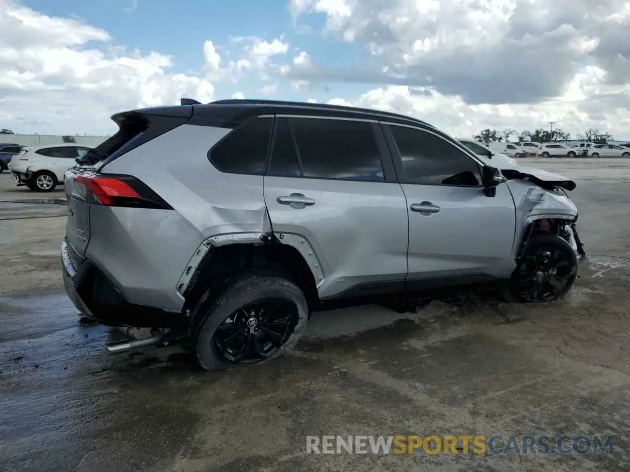 3 fotografías del automóvil dañado 2T3E6RFV3PW042406 TOYOTA RAV4 2023