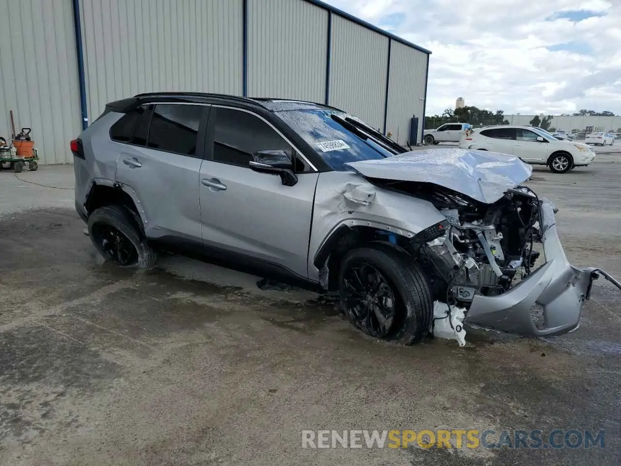 4 fotografías del automóvil dañado 2T3E6RFV3PW042406 TOYOTA RAV4 2023