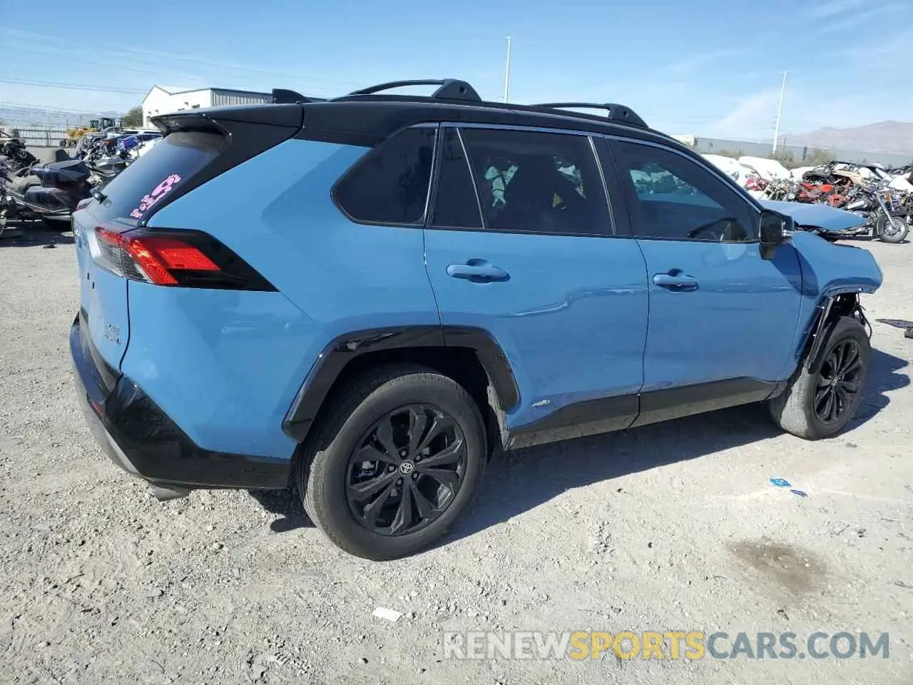3 fotografías del automóvil dañado 2T3E6RFV4PW039496 TOYOTA RAV4 2023