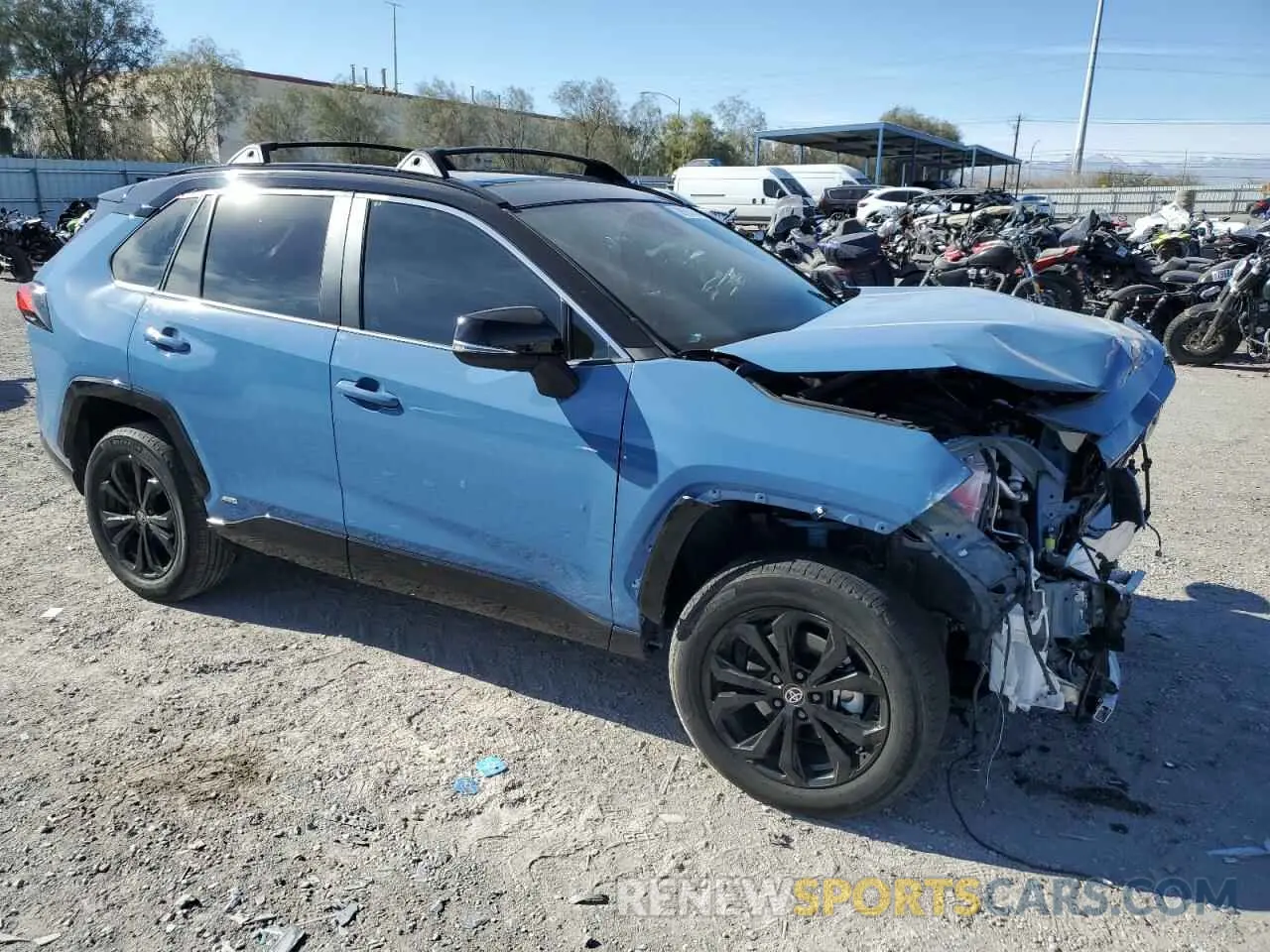 4 fotografías del automóvil dañado 2T3E6RFV4PW039496 TOYOTA RAV4 2023