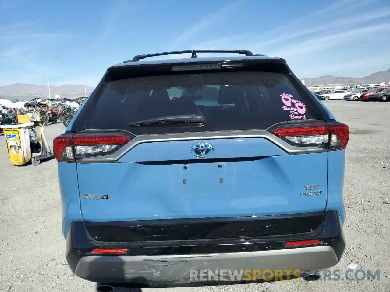 6 fotografías del automóvil dañado 2T3E6RFV4PW039496 TOYOTA RAV4 2023