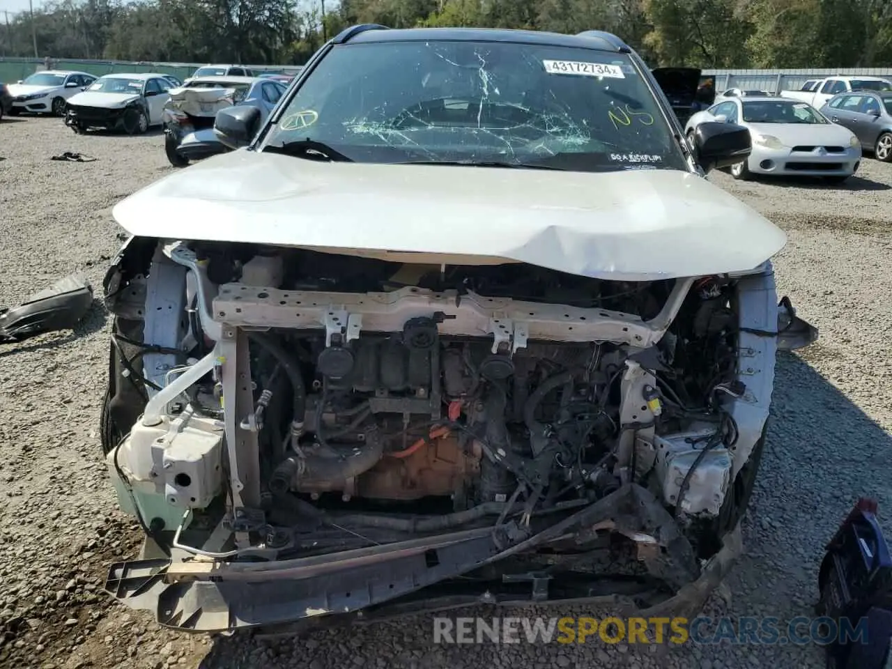 5 fotografías del automóvil dañado 2T3E6RFV7PW038732 TOYOTA RAV4 2023
