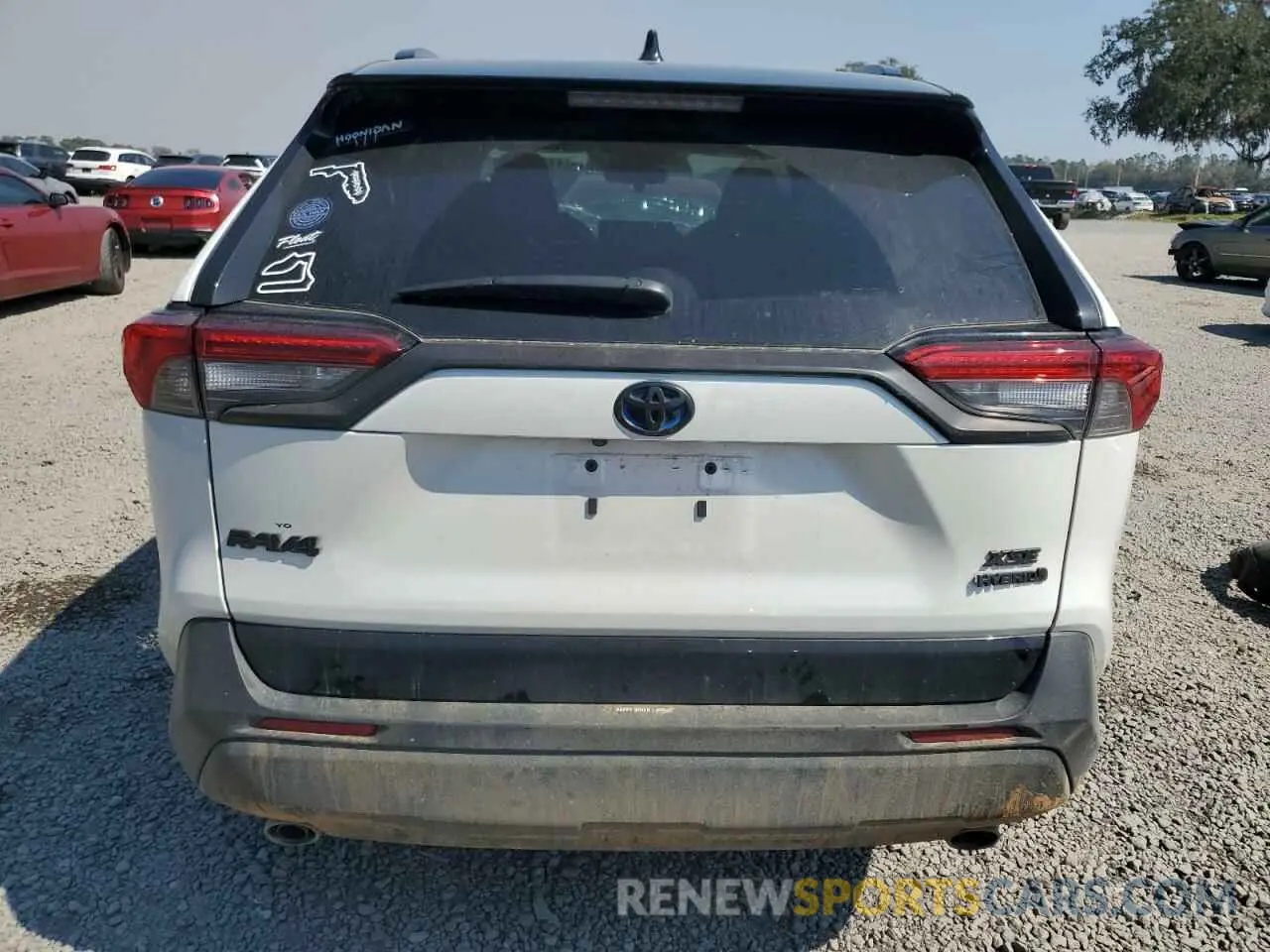 6 fotografías del automóvil dañado 2T3E6RFV7PW038732 TOYOTA RAV4 2023