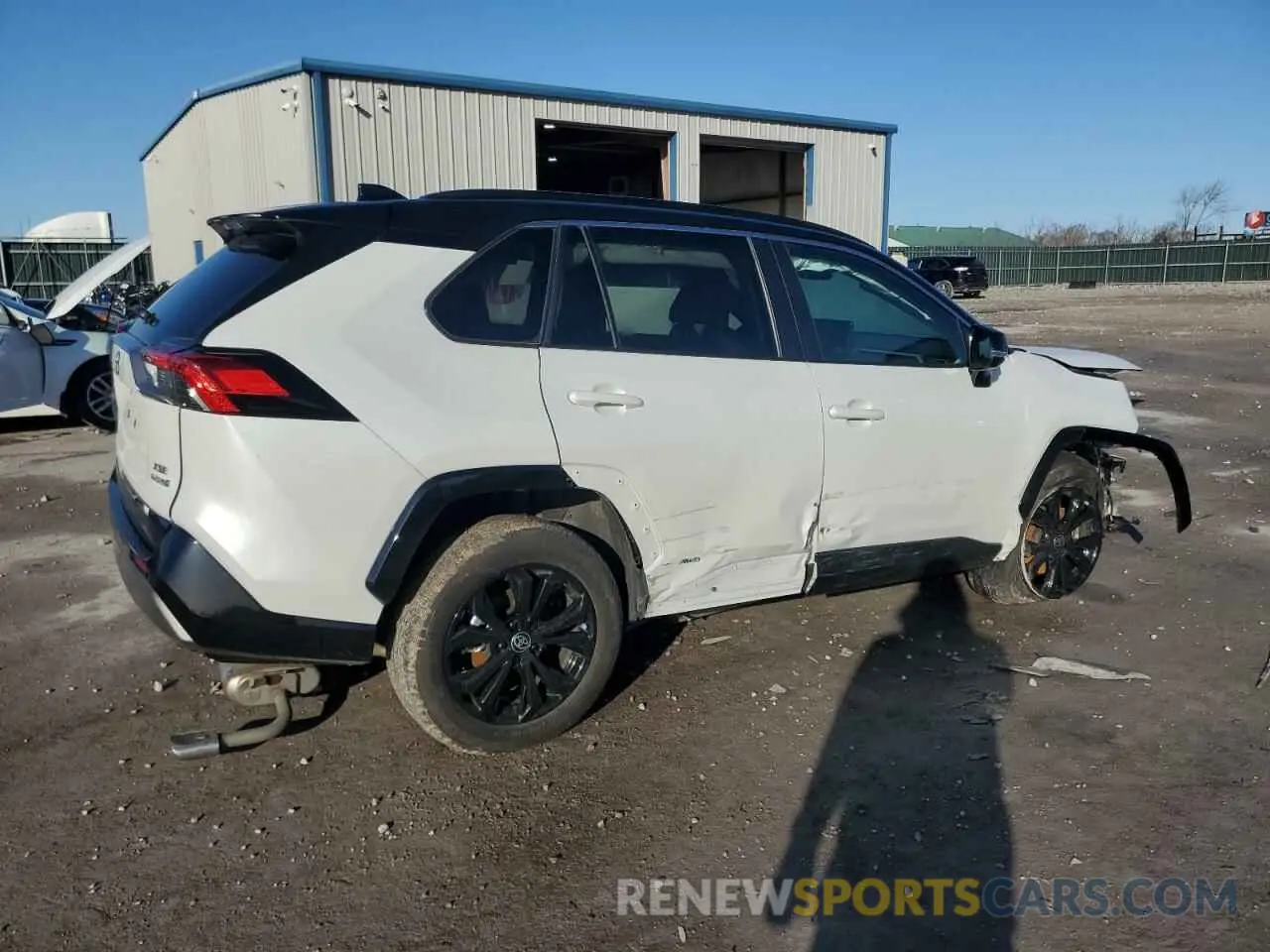 3 fotografías del automóvil dañado 2T3E6RFV8PW039470 TOYOTA RAV4 2023