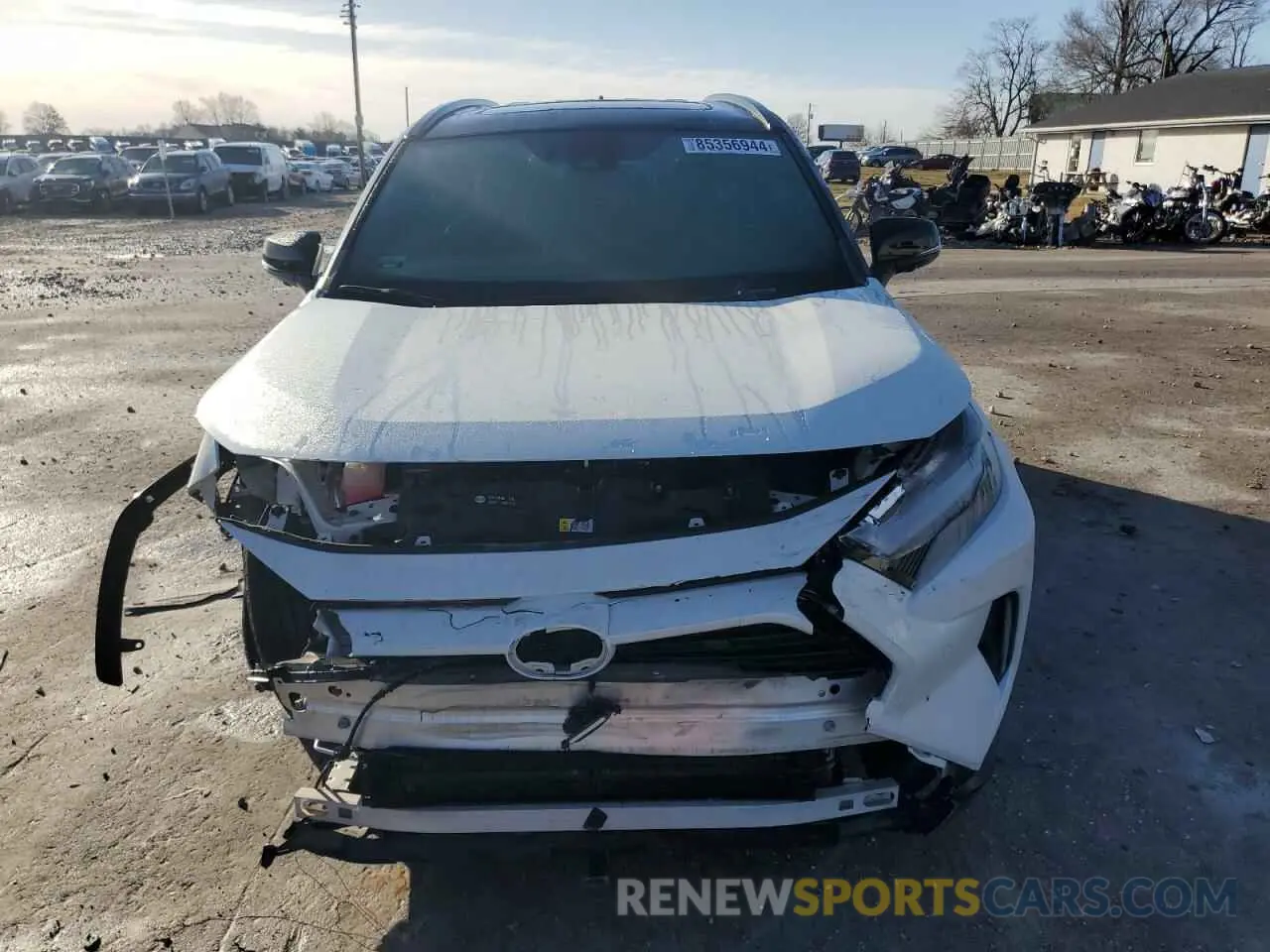 5 fotografías del automóvil dañado 2T3E6RFV8PW039470 TOYOTA RAV4 2023