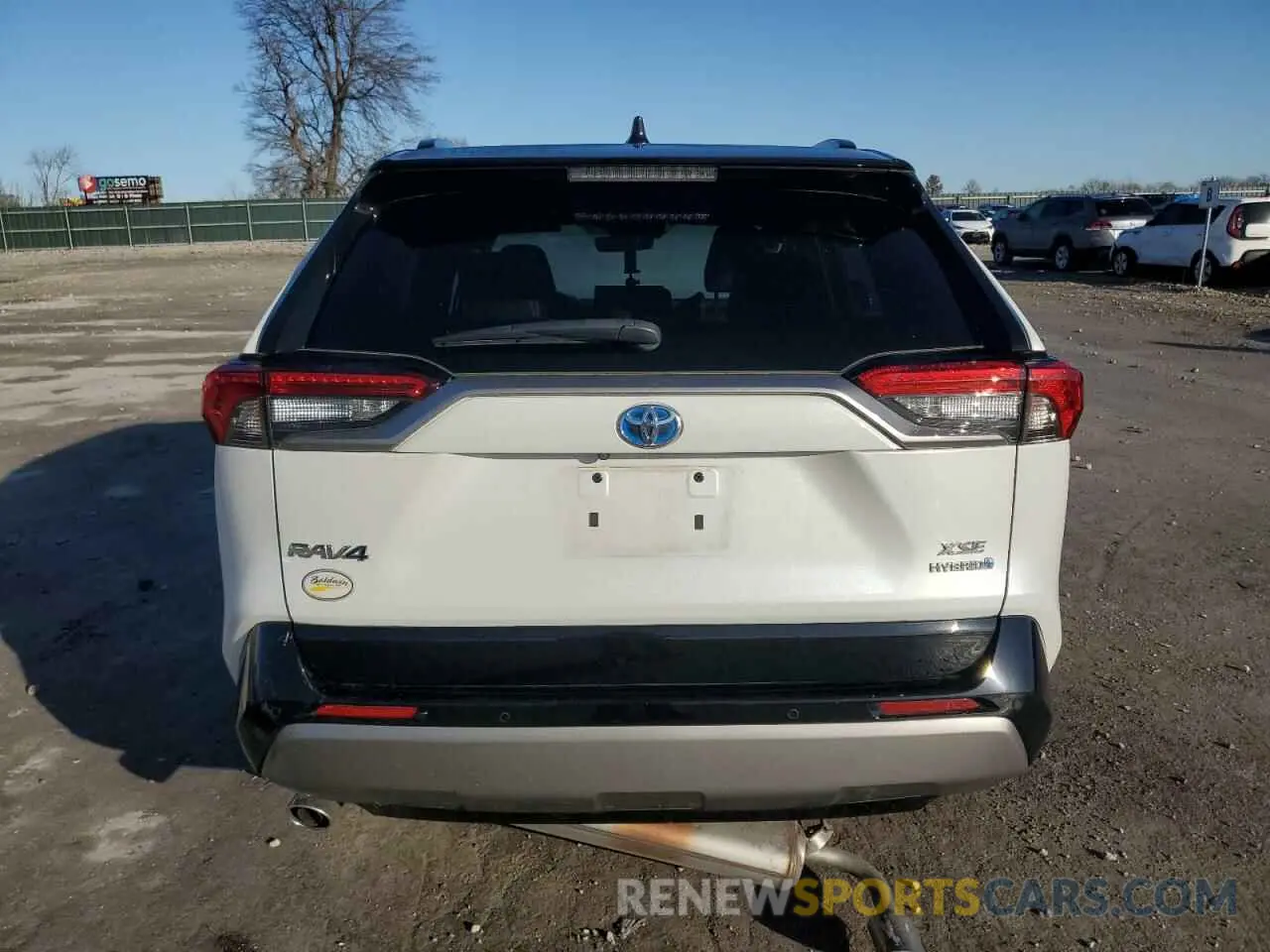 6 fotografías del automóvil dañado 2T3E6RFV8PW039470 TOYOTA RAV4 2023