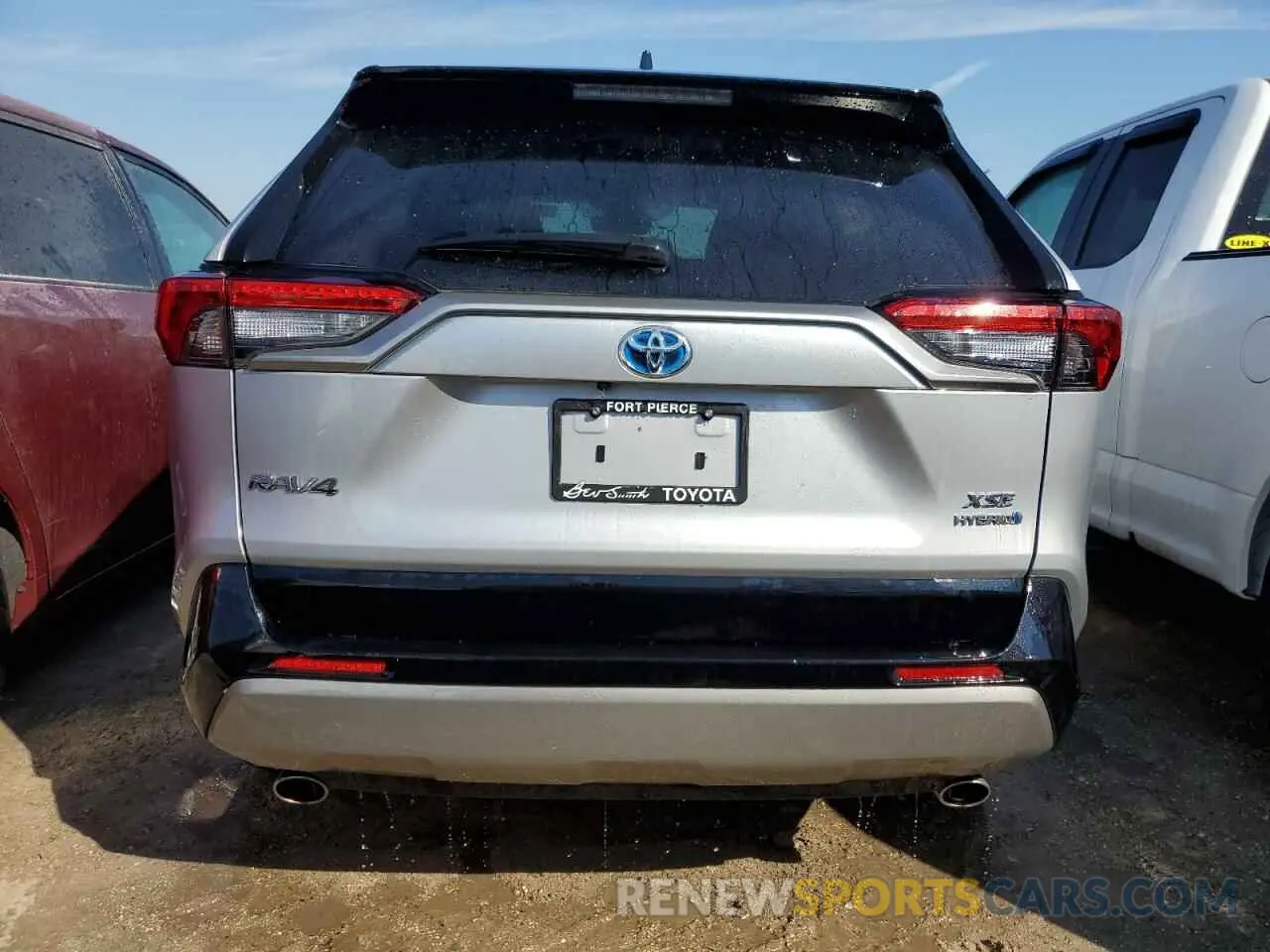 6 fotografías del automóvil dañado 2T3E6RFV8PW041753 TOYOTA RAV4 2023