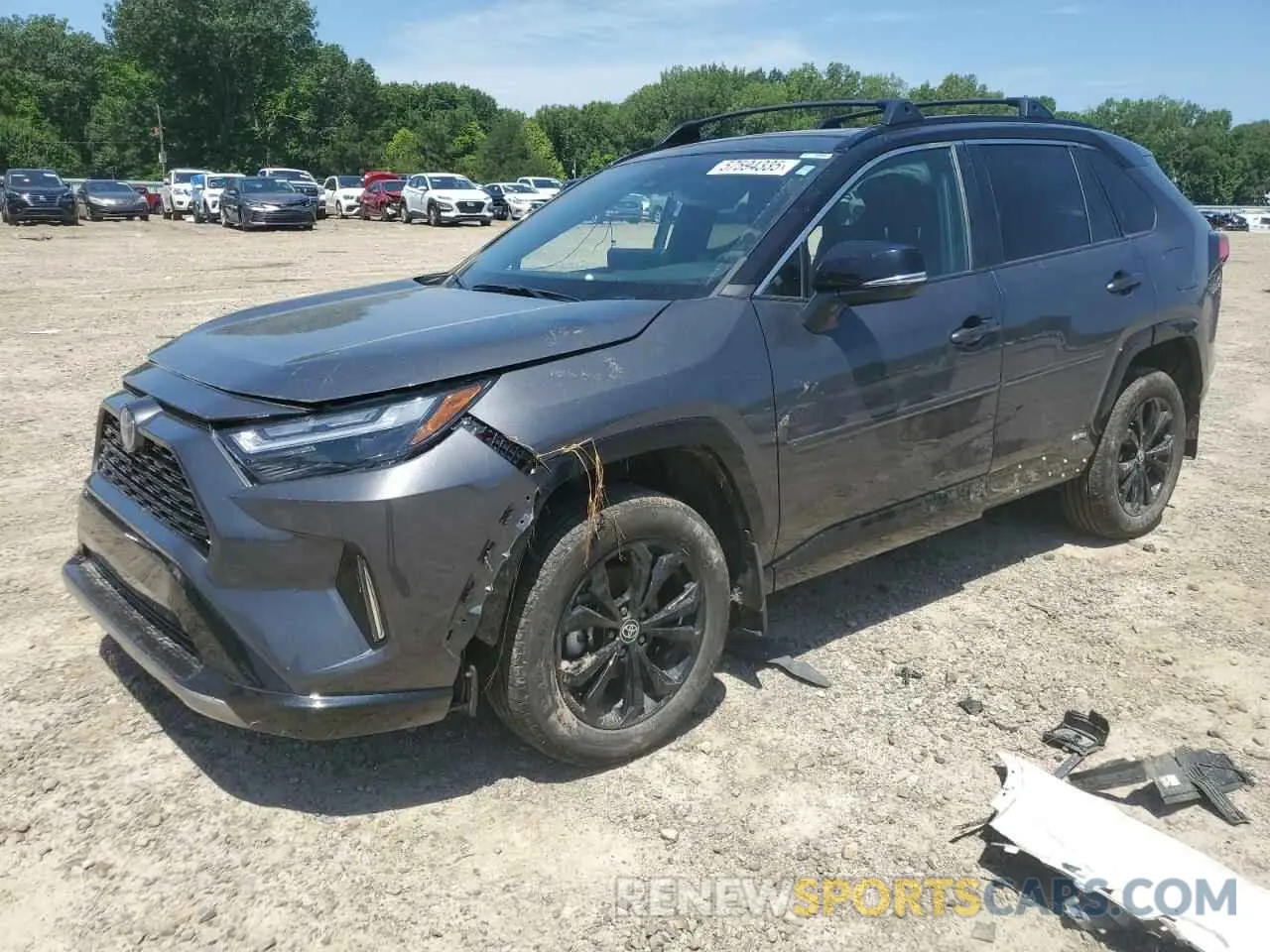 1 fotografías del automóvil dañado 2T3E6RFV9PW039963 TOYOTA RAV4 2023