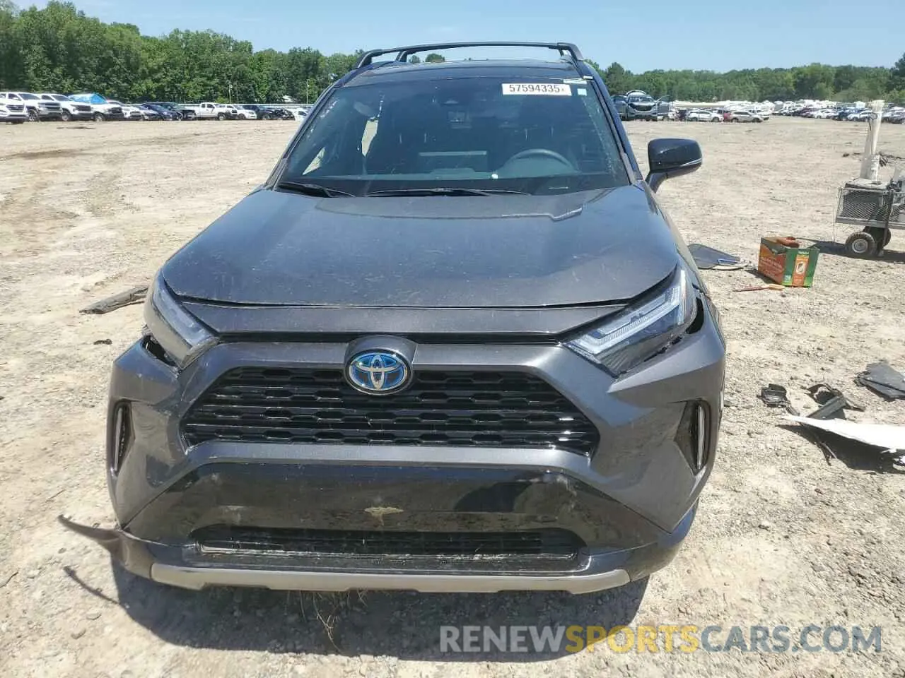 5 fotografías del automóvil dañado 2T3E6RFV9PW039963 TOYOTA RAV4 2023