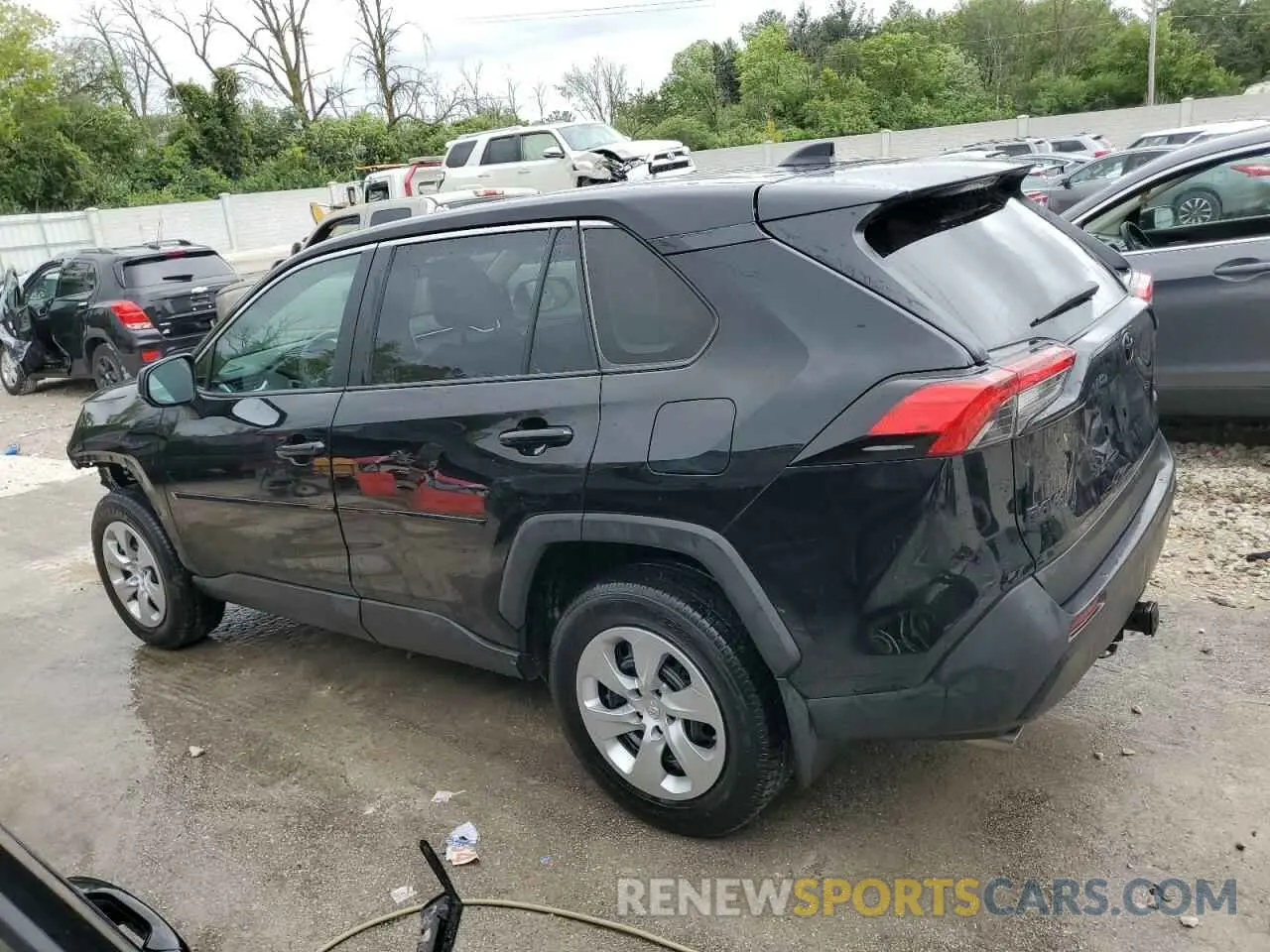 2 fotografías del automóvil dañado 2T3F1RFV0PC374680 TOYOTA RAV4 2023