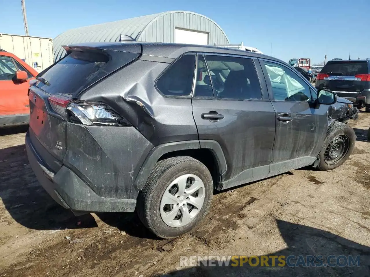 3 fotografías del automóvil dañado 2T3F1RFV1PC357659 TOYOTA RAV4 2023