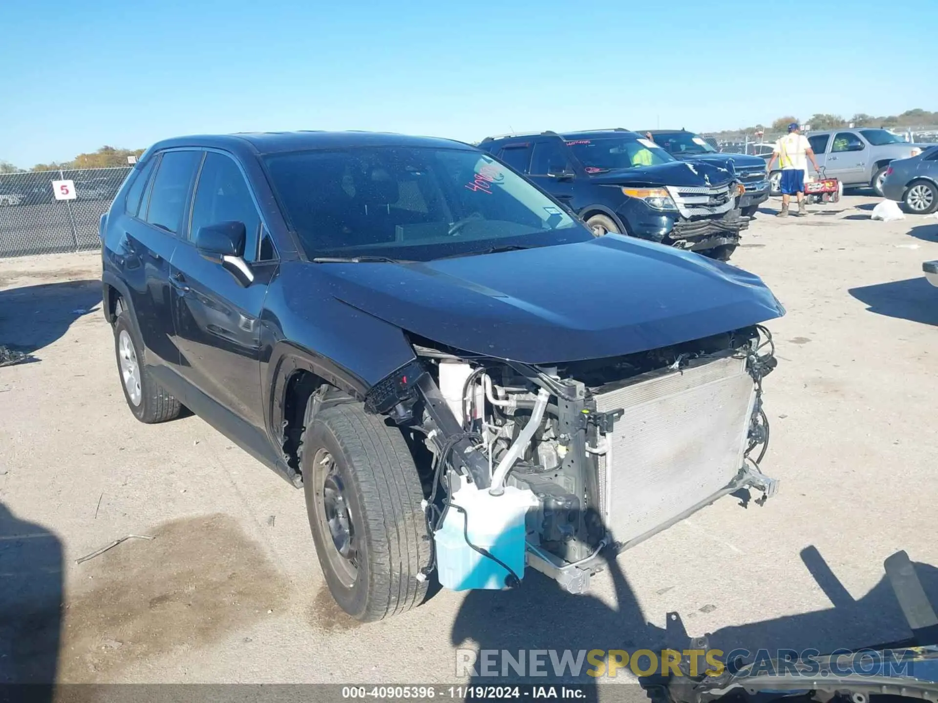 1 fotografías del automóvil dañado 2T3F1RFV1PC374896 TOYOTA RAV4 2023