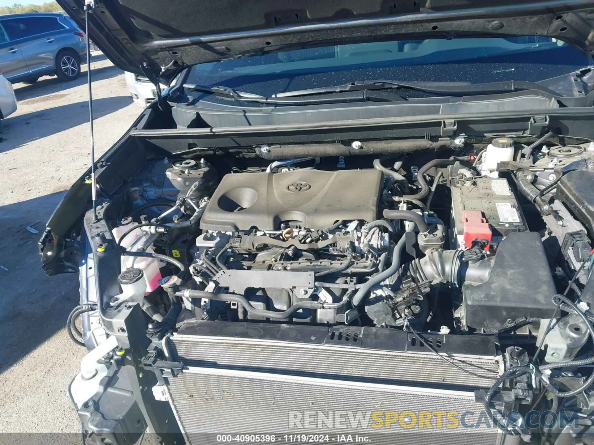 10 fotografías del automóvil dañado 2T3F1RFV1PC374896 TOYOTA RAV4 2023