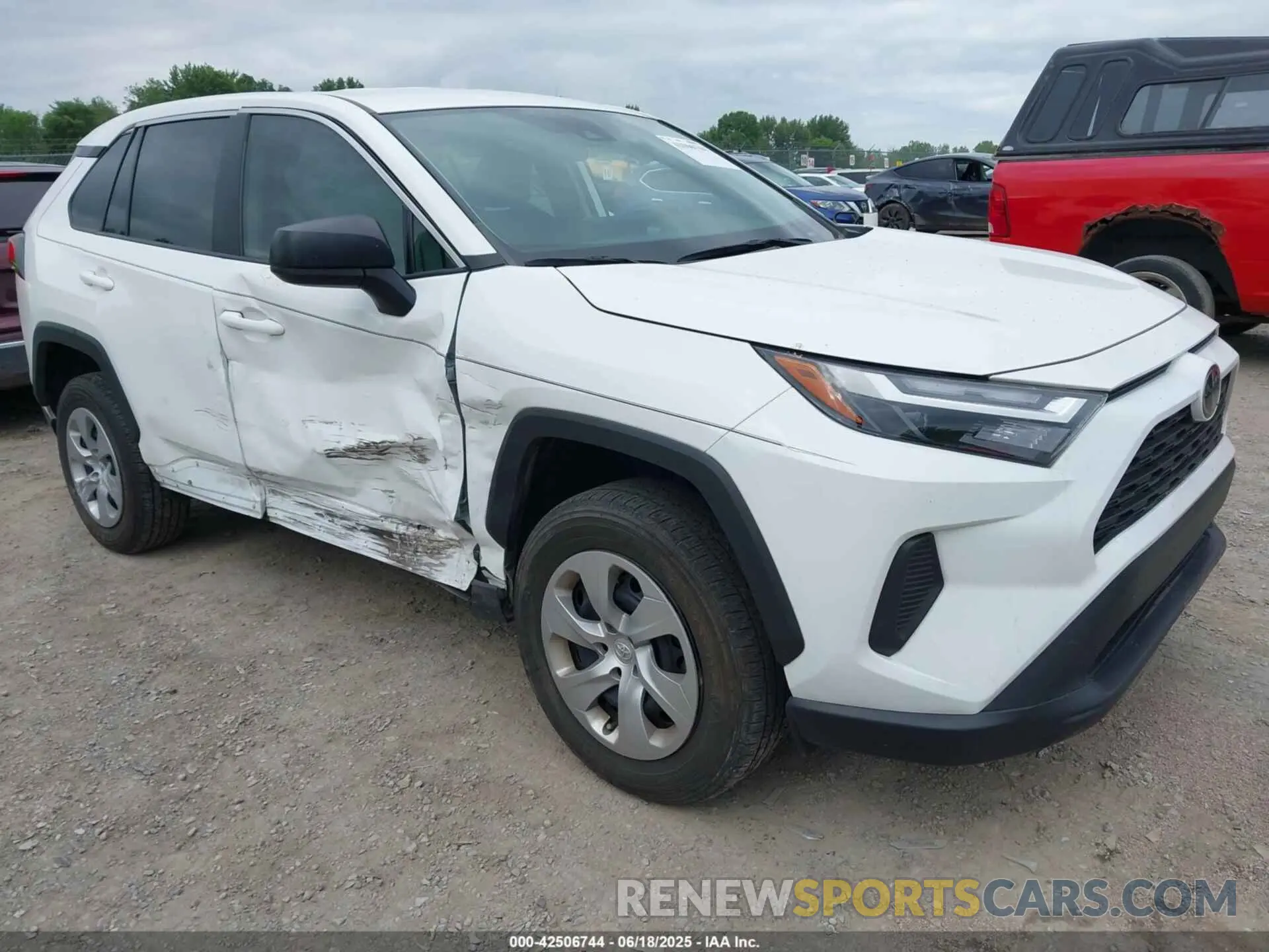 1 fotografías del automóvil dañado 2T3F1RFV1PW350337 TOYOTA RAV4 2023