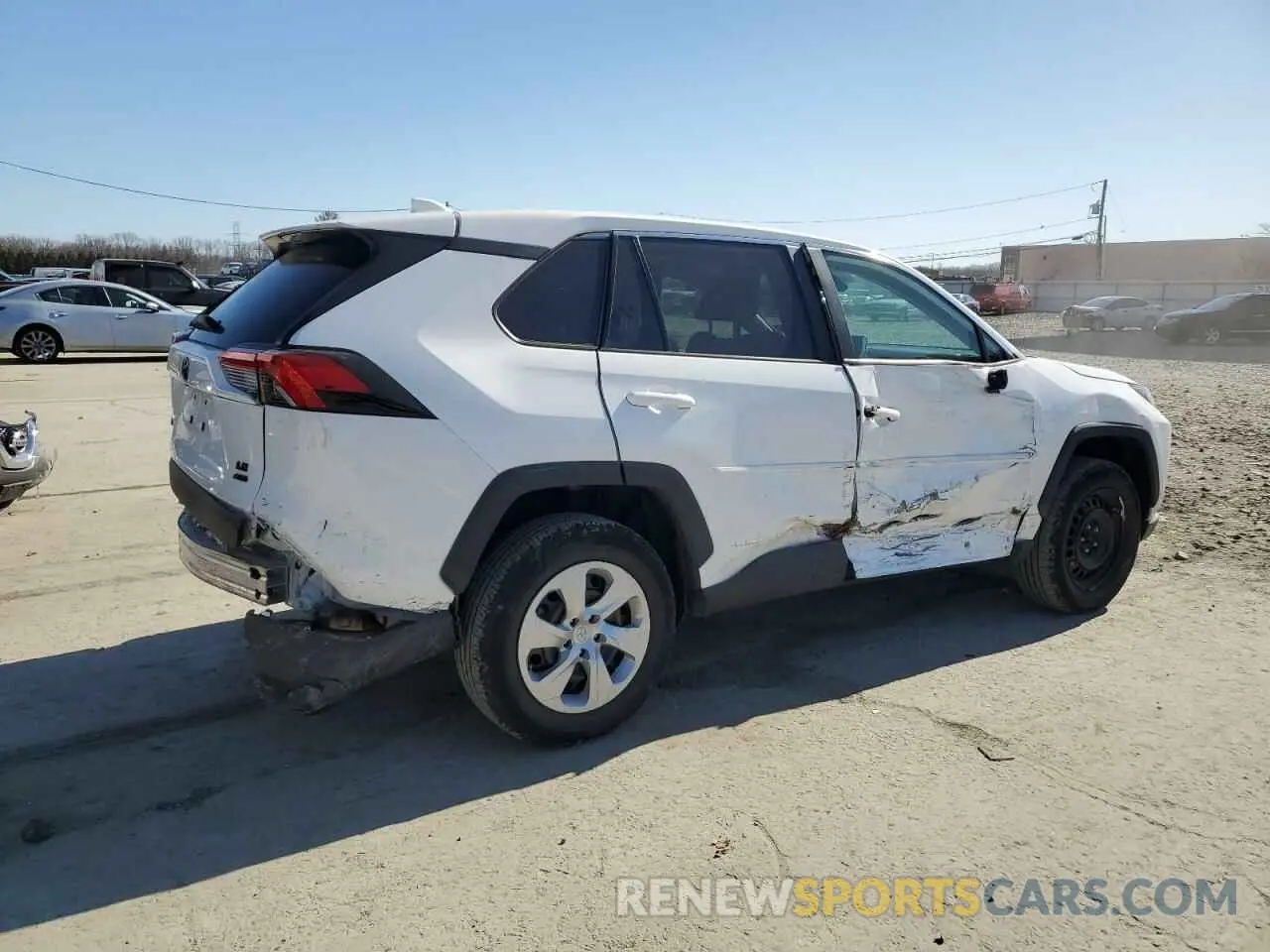 3 fotografías del automóvil dañado 2T3F1RFV4PW335248 TOYOTA RAV4 2023