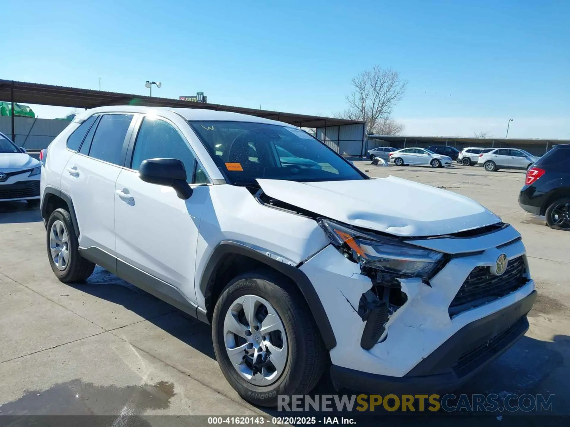 1 fotografías del automóvil dañado 2T3F1RFV5PW359056 TOYOTA RAV4 2023