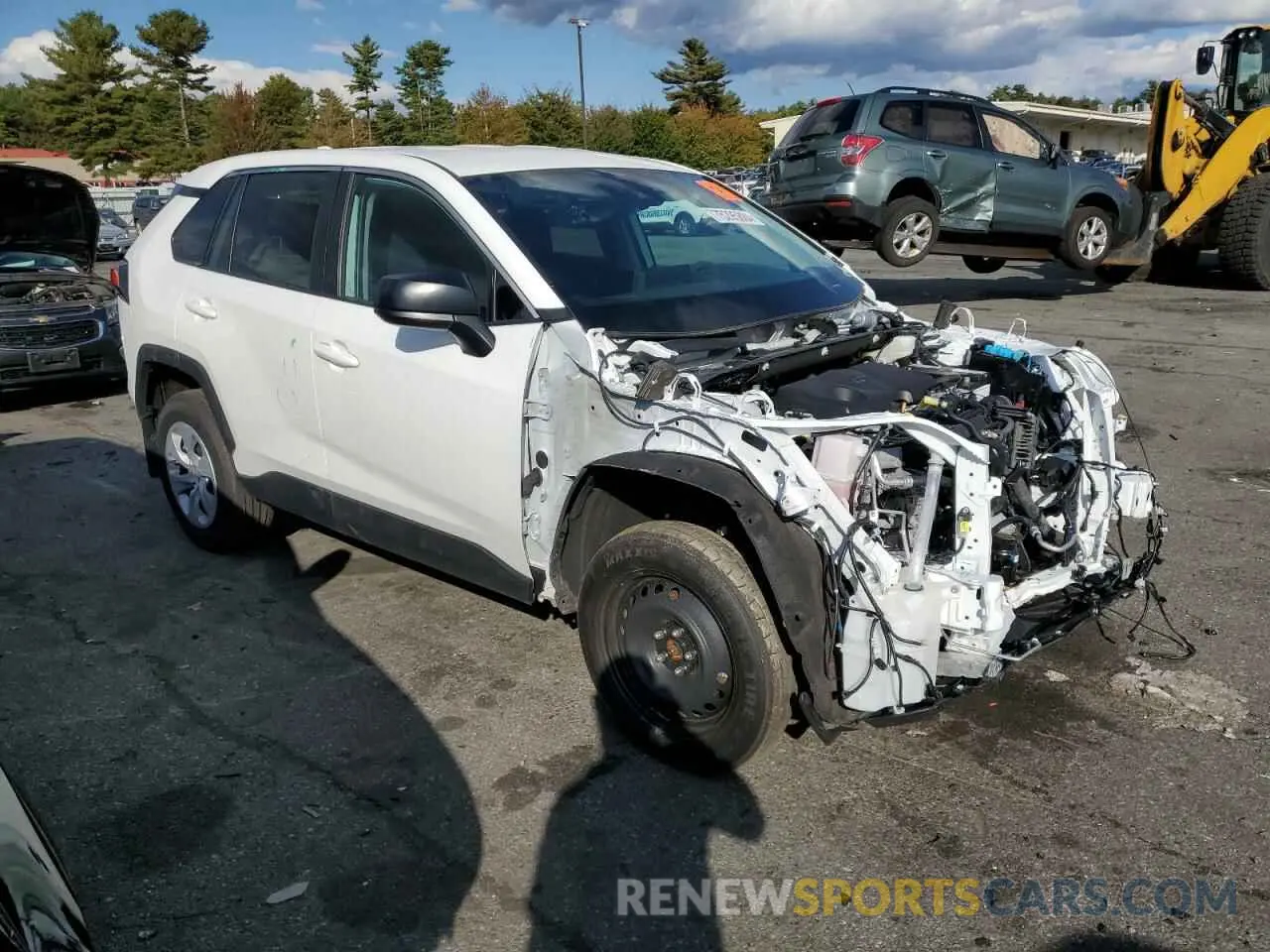 4 fotografías del automóvil dañado 2T3F1RFV6PW401542 TOYOTA RAV4 2023