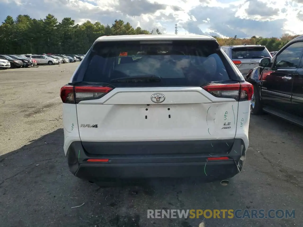 6 fotografías del automóvil dañado 2T3F1RFV6PW401542 TOYOTA RAV4 2023