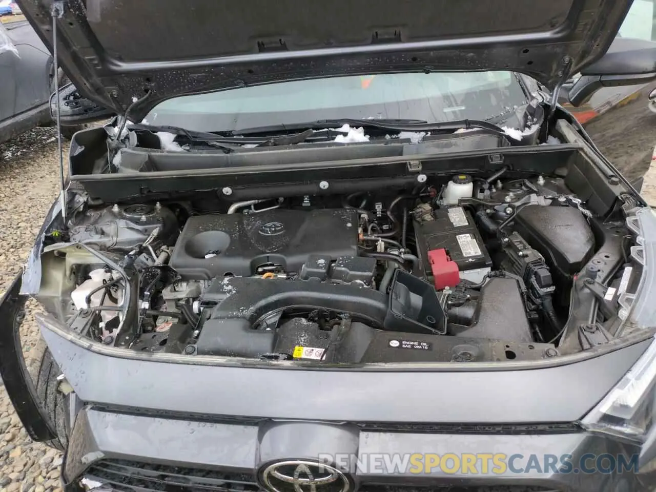 11 fotografías del automóvil dañado 2T3F1RFV7PW372553 TOYOTA RAV4 2023