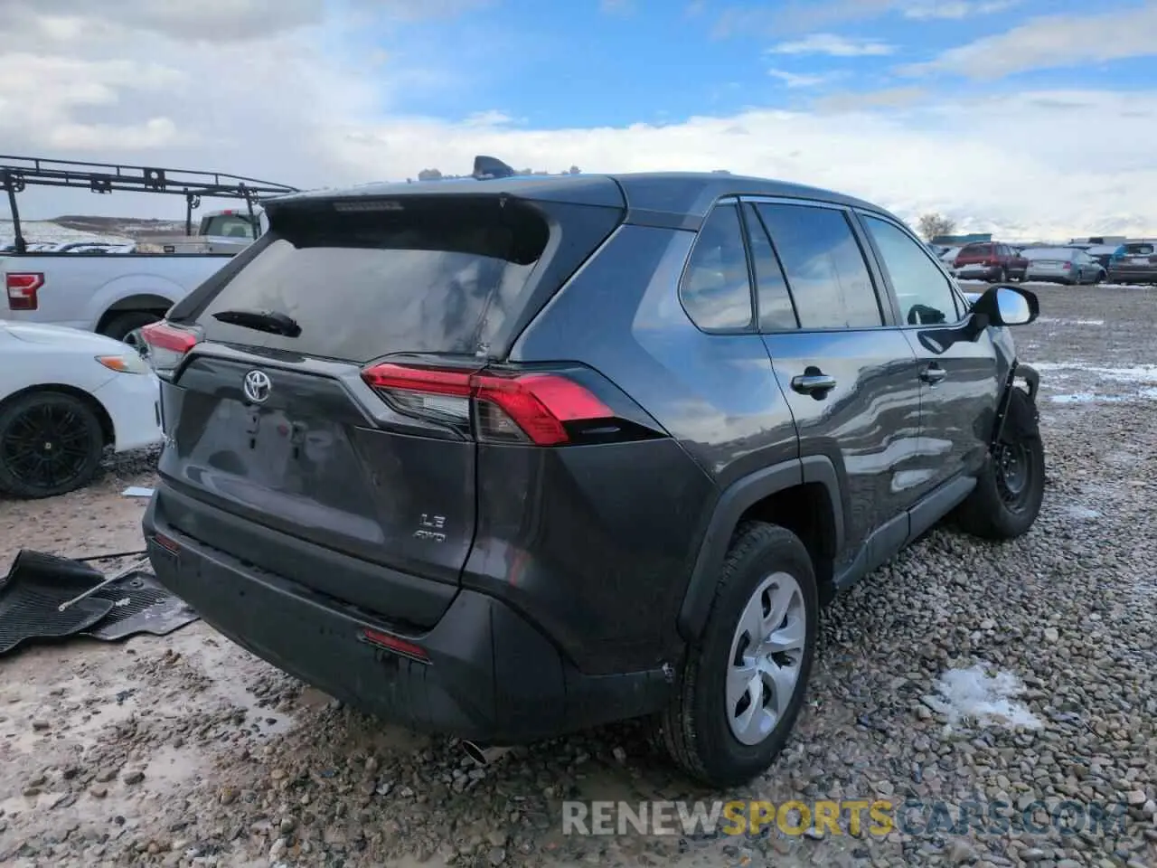 3 fotografías del automóvil dañado 2T3F1RFV7PW372553 TOYOTA RAV4 2023