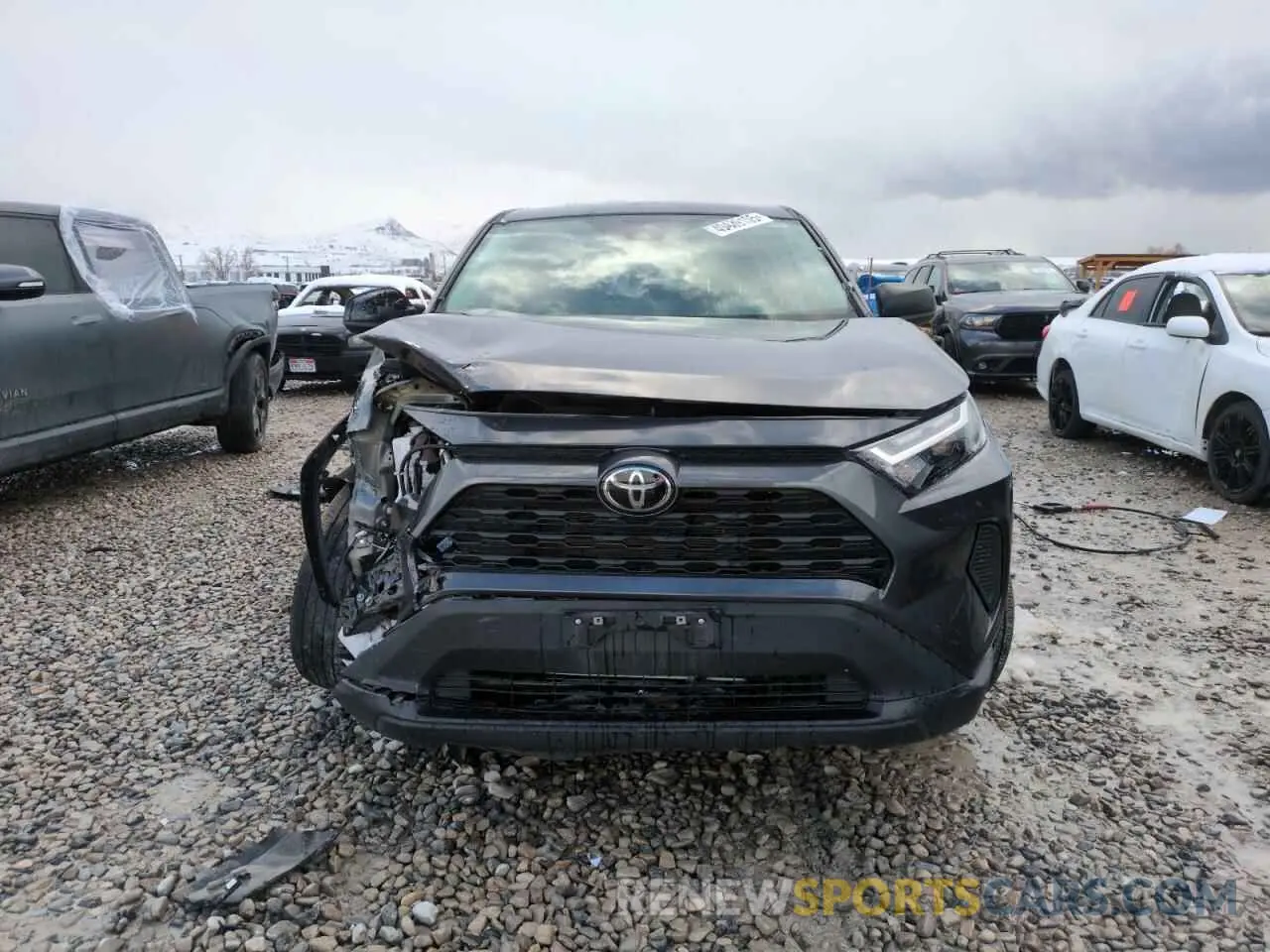 5 fotografías del automóvil dañado 2T3F1RFV7PW372553 TOYOTA RAV4 2023