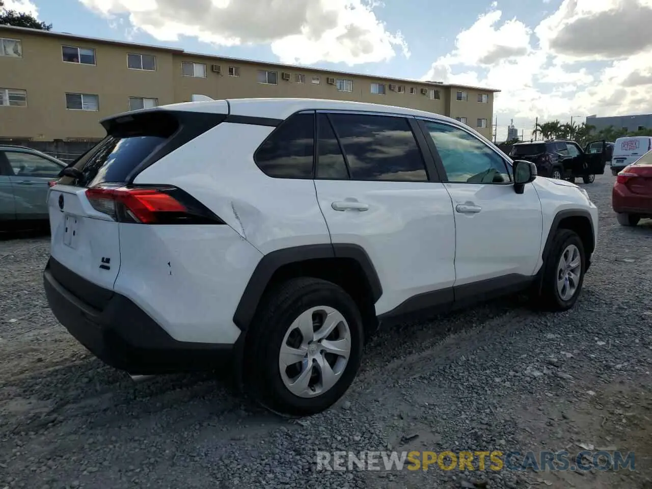 3 fotografías del automóvil dañado 2T3F1RFV8PW382413 TOYOTA RAV4 2023
