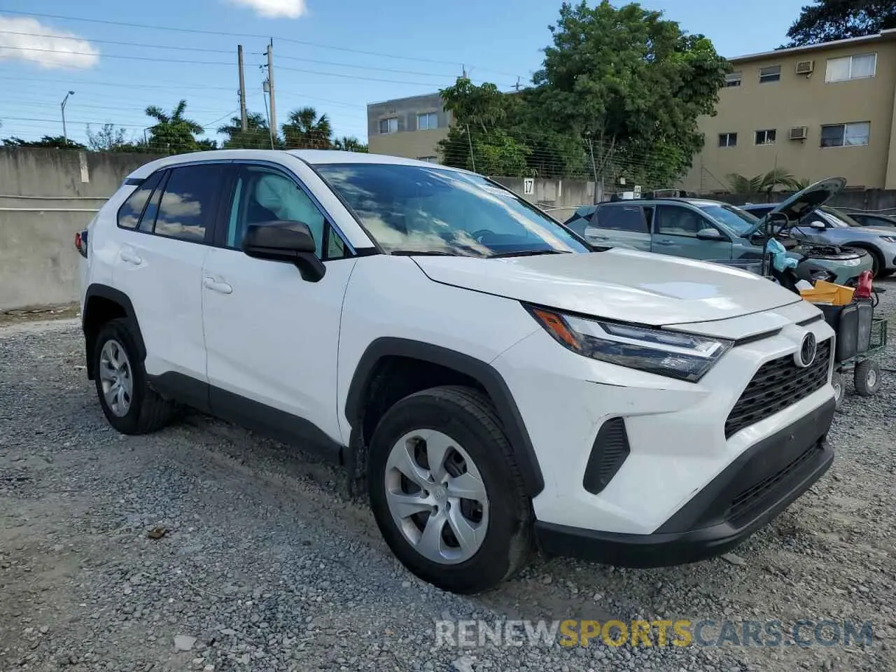 4 fotografías del automóvil dañado 2T3F1RFV8PW382413 TOYOTA RAV4 2023