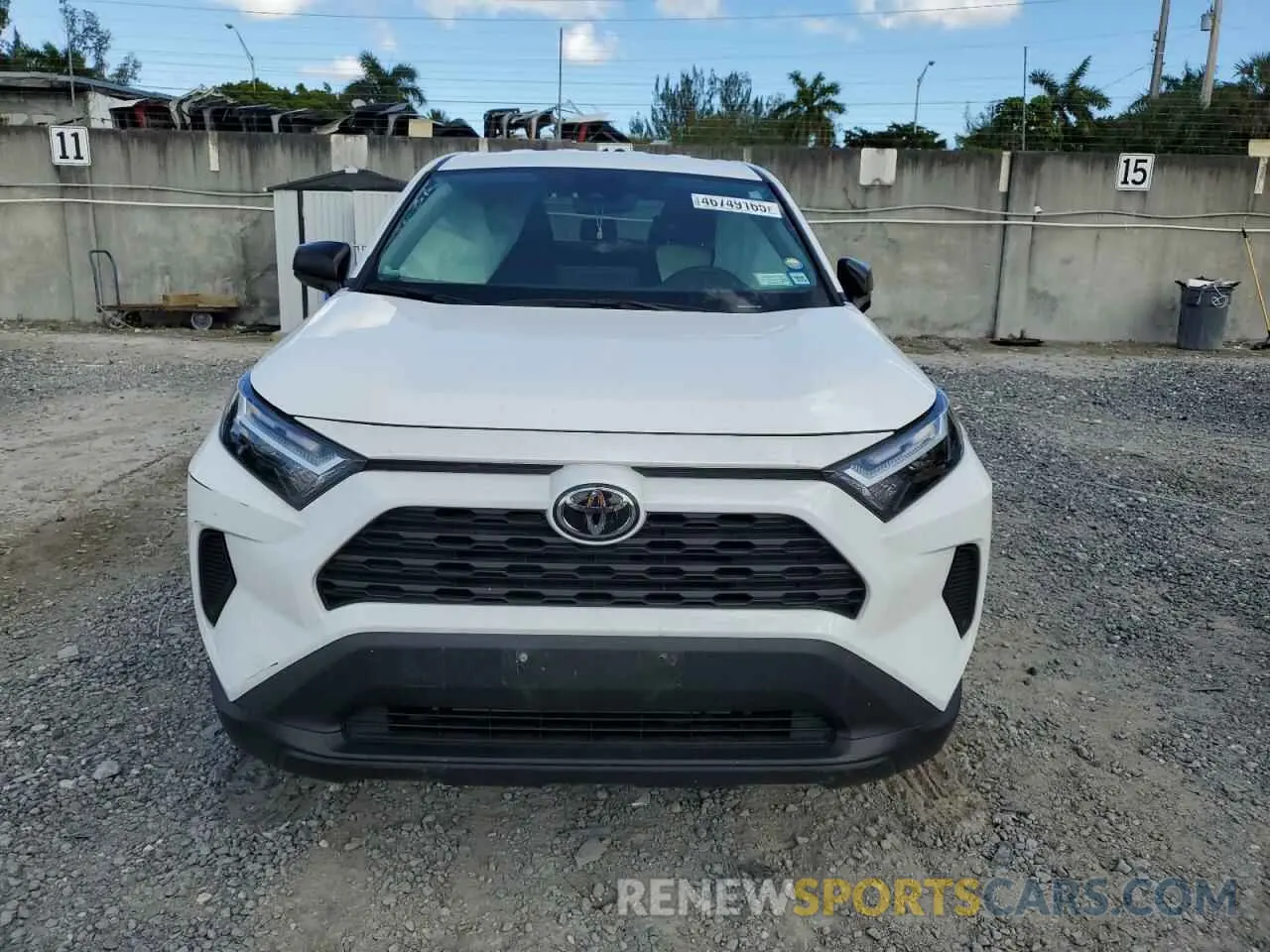 5 fotografías del automóvil dañado 2T3F1RFV8PW382413 TOYOTA RAV4 2023