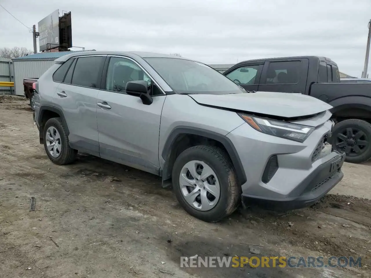 4 fotografías del automóvil dañado 2T3F1RFV8PW389748 TOYOTA RAV4 2023