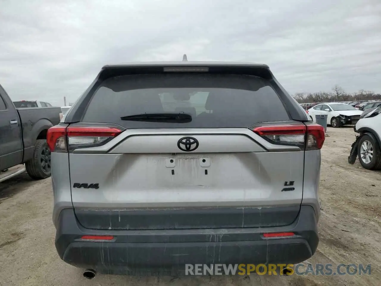 6 fotografías del automóvil dañado 2T3F1RFV8PW389748 TOYOTA RAV4 2023