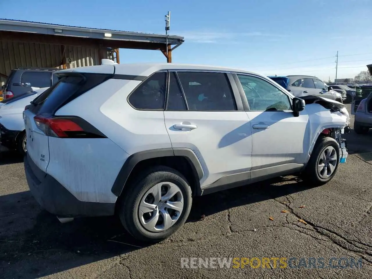 3 fotografías del automóvil dañado 2T3F1RFV9PC357909 TOYOTA RAV4 2023