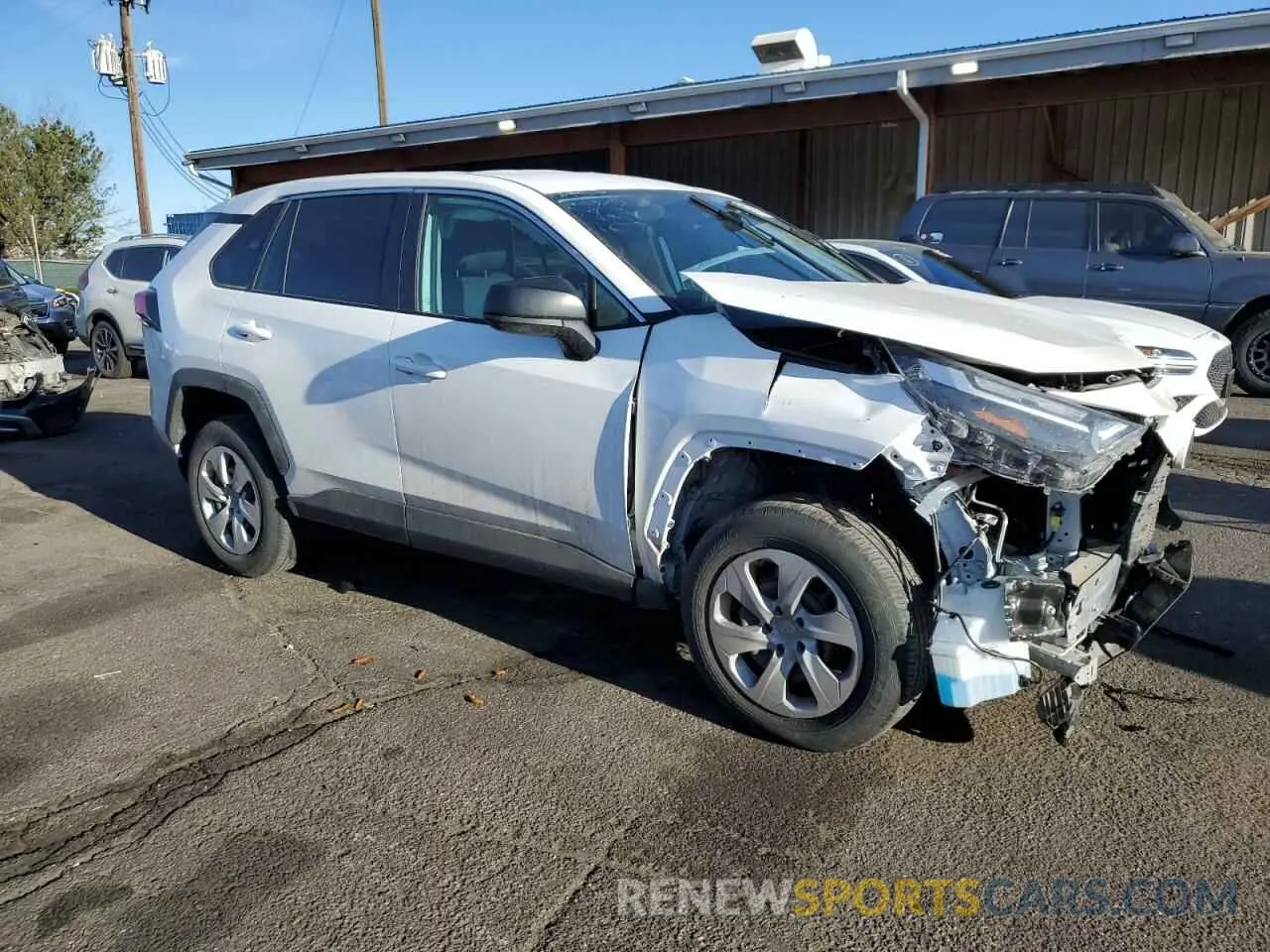 4 fotografías del automóvil dañado 2T3F1RFV9PC357909 TOYOTA RAV4 2023