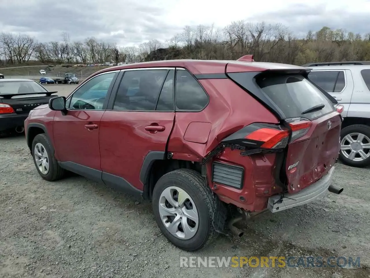 2 fotografías del automóvil dañado 2T3F1RFVXPW369274 TOYOTA RAV4 2023