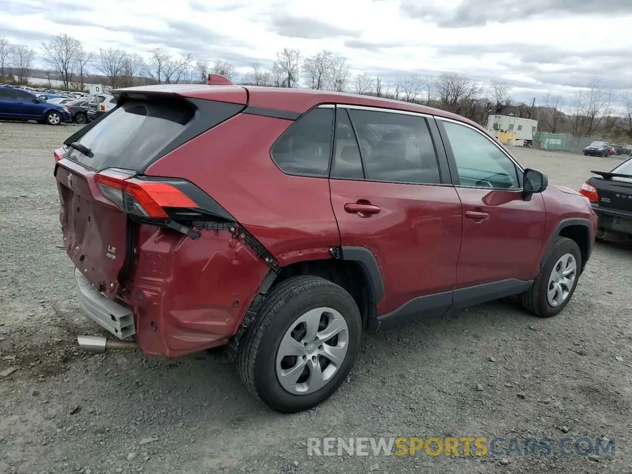 3 fotografías del automóvil dañado 2T3F1RFVXPW369274 TOYOTA RAV4 2023
