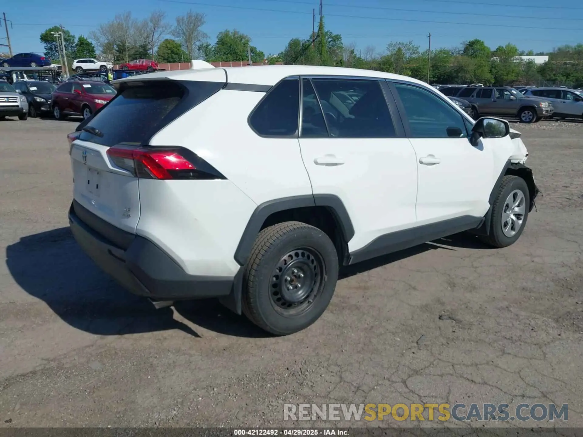 4 fotografías del automóvil dañado 2T3G1RFV1PW343585 TOYOTA RAV4 2023