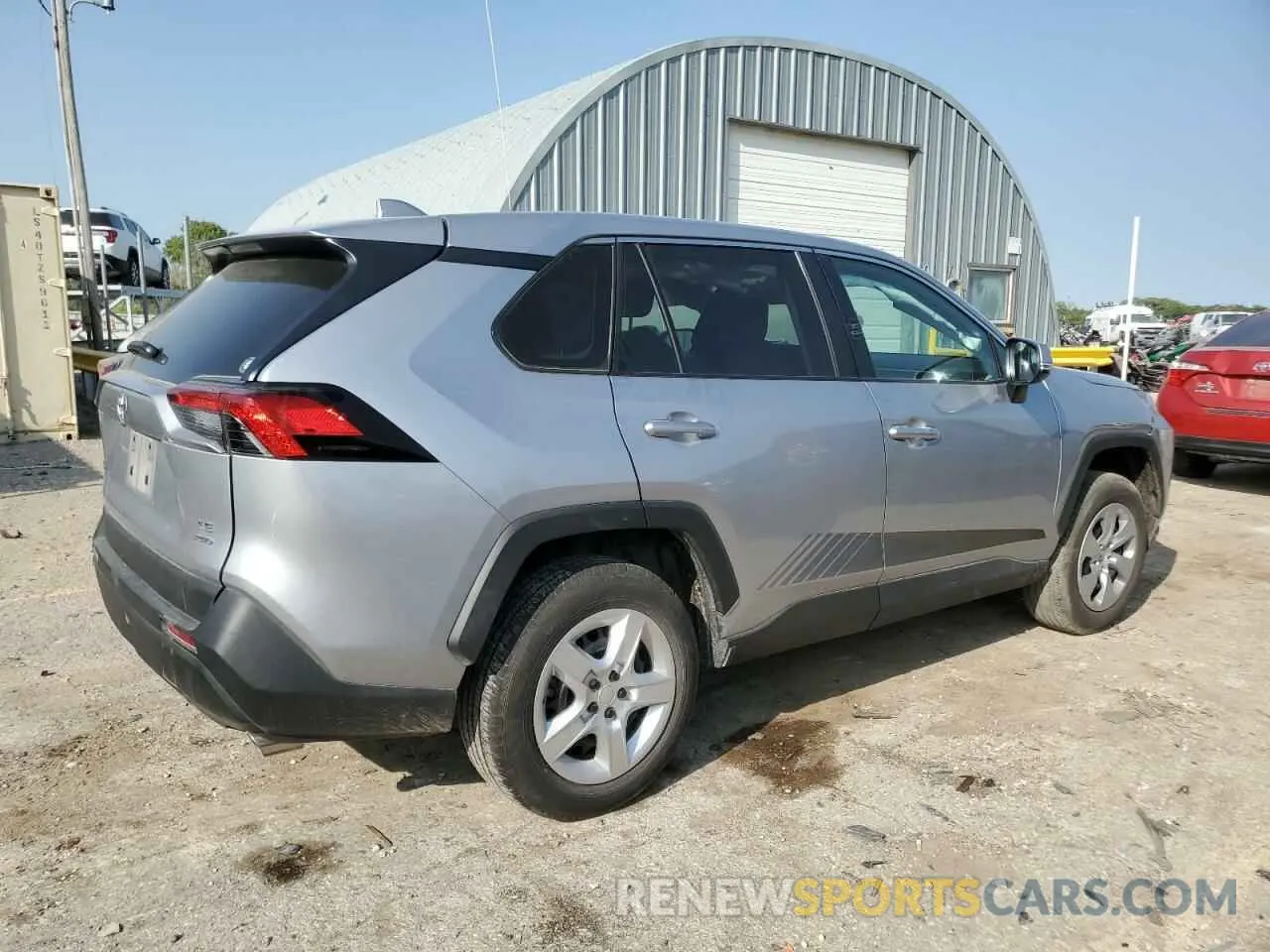 3 fotografías del automóvil dañado 2T3G1RFV4PC328337 TOYOTA RAV4 2023