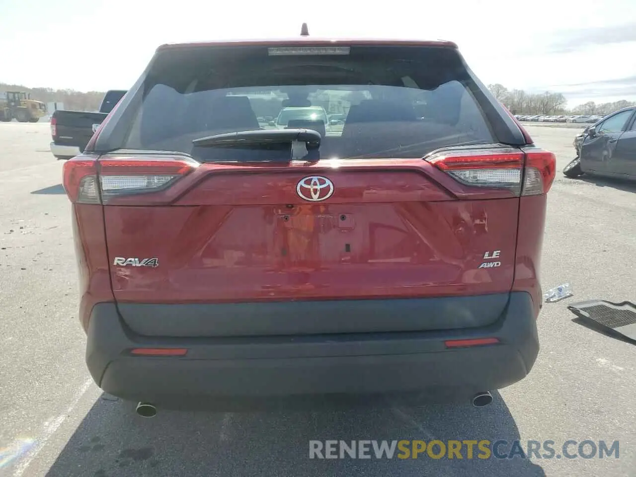 6 fotografías del automóvil dañado 2T3G1RFV8PW334205 TOYOTA RAV4 2023